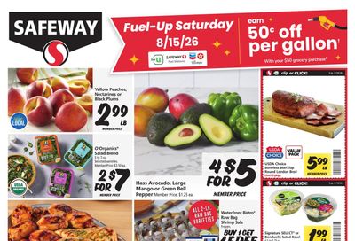 Safeway (San Francisco–Oakland Area, CA) Weekly Ad August 12 - 18, 2026