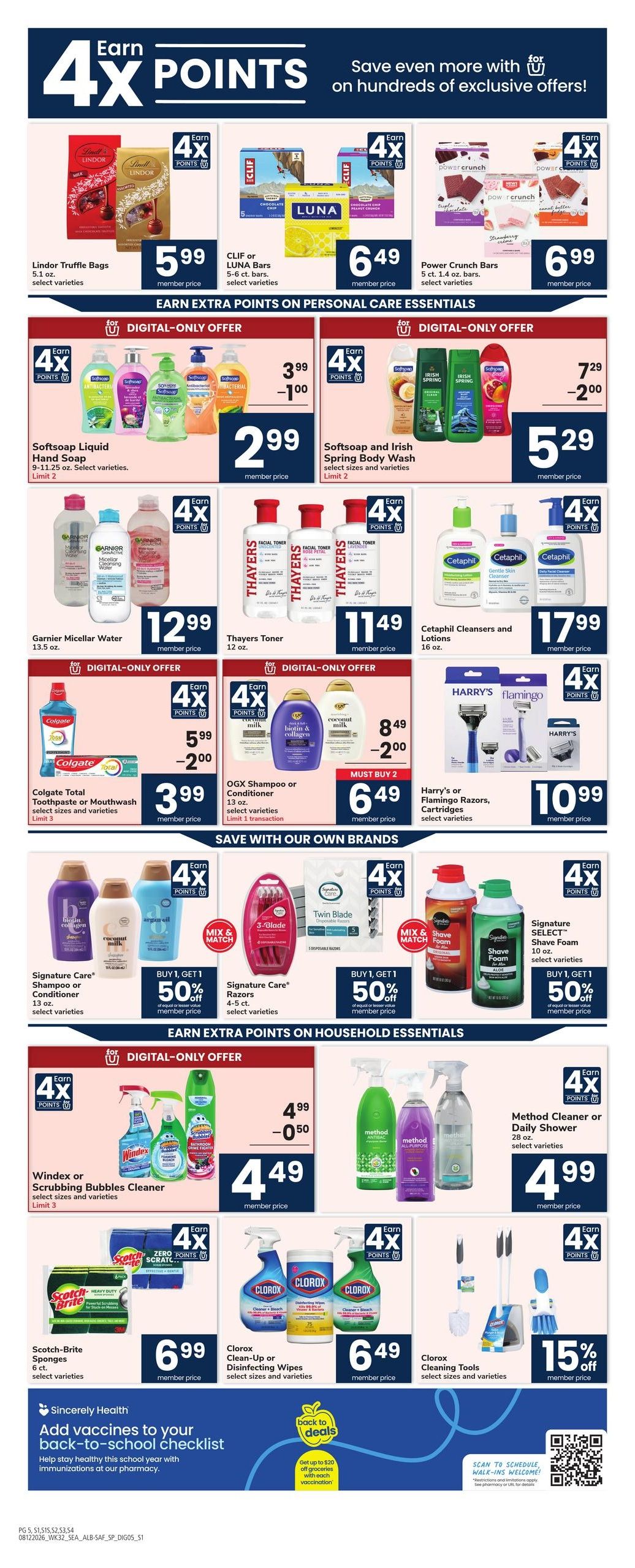 Safeway (Boardman Area, OR) Weekly Ad August 12 - 18, 2026