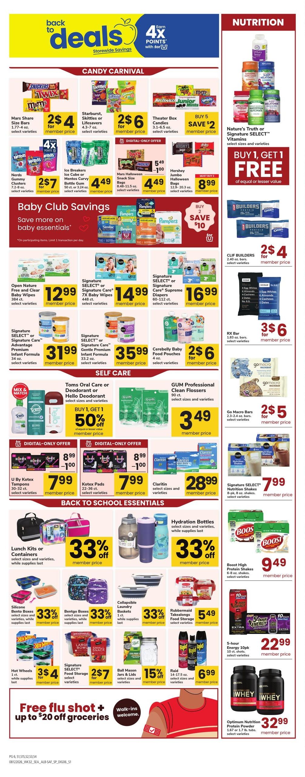Safeway (Boardman Area, OR) Weekly Ad August 12 - 18, 2026