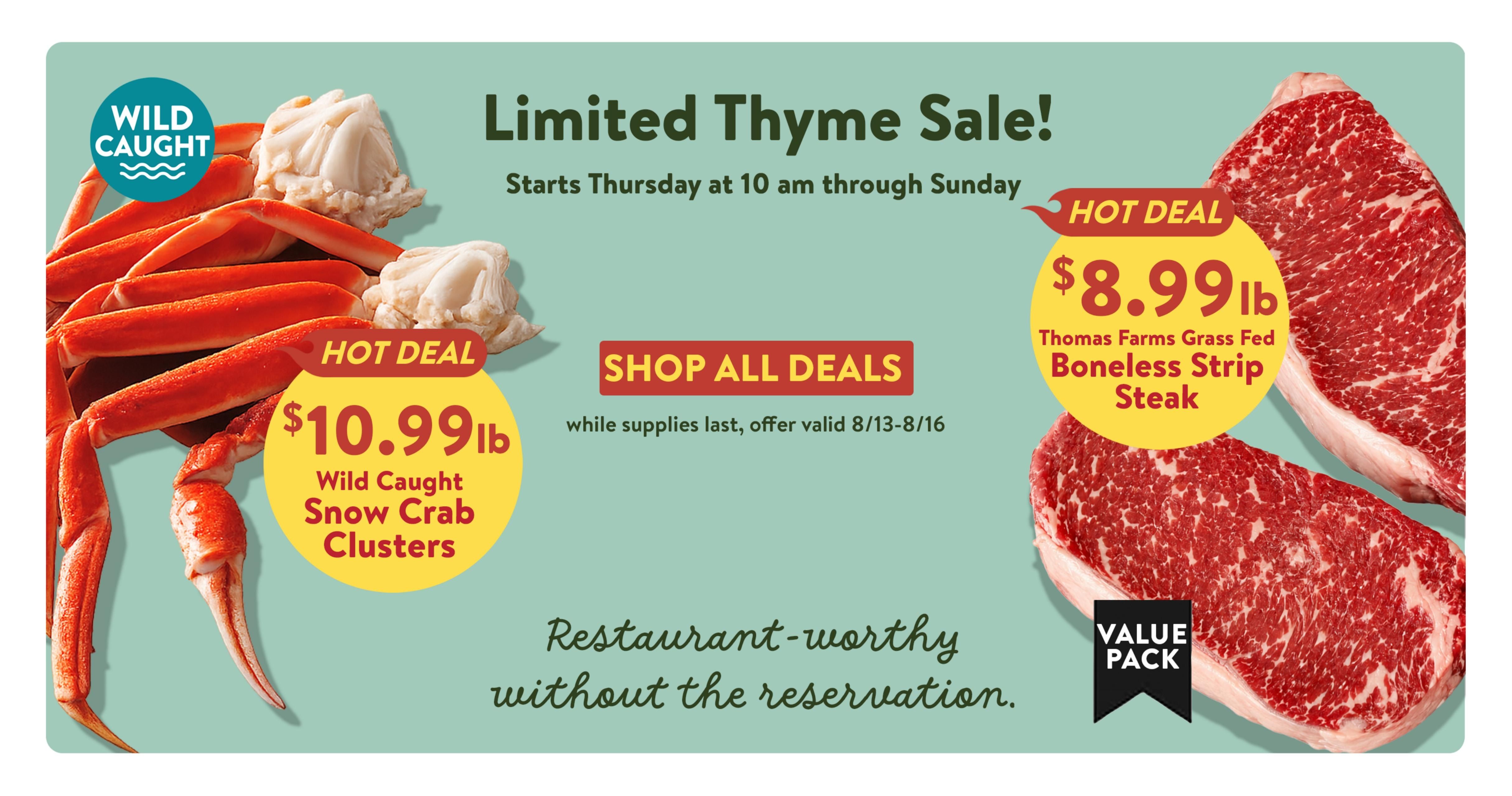 Fresh Thyme Market (Akron Area, OH) Weekly Ad August 12 - 18, 2026