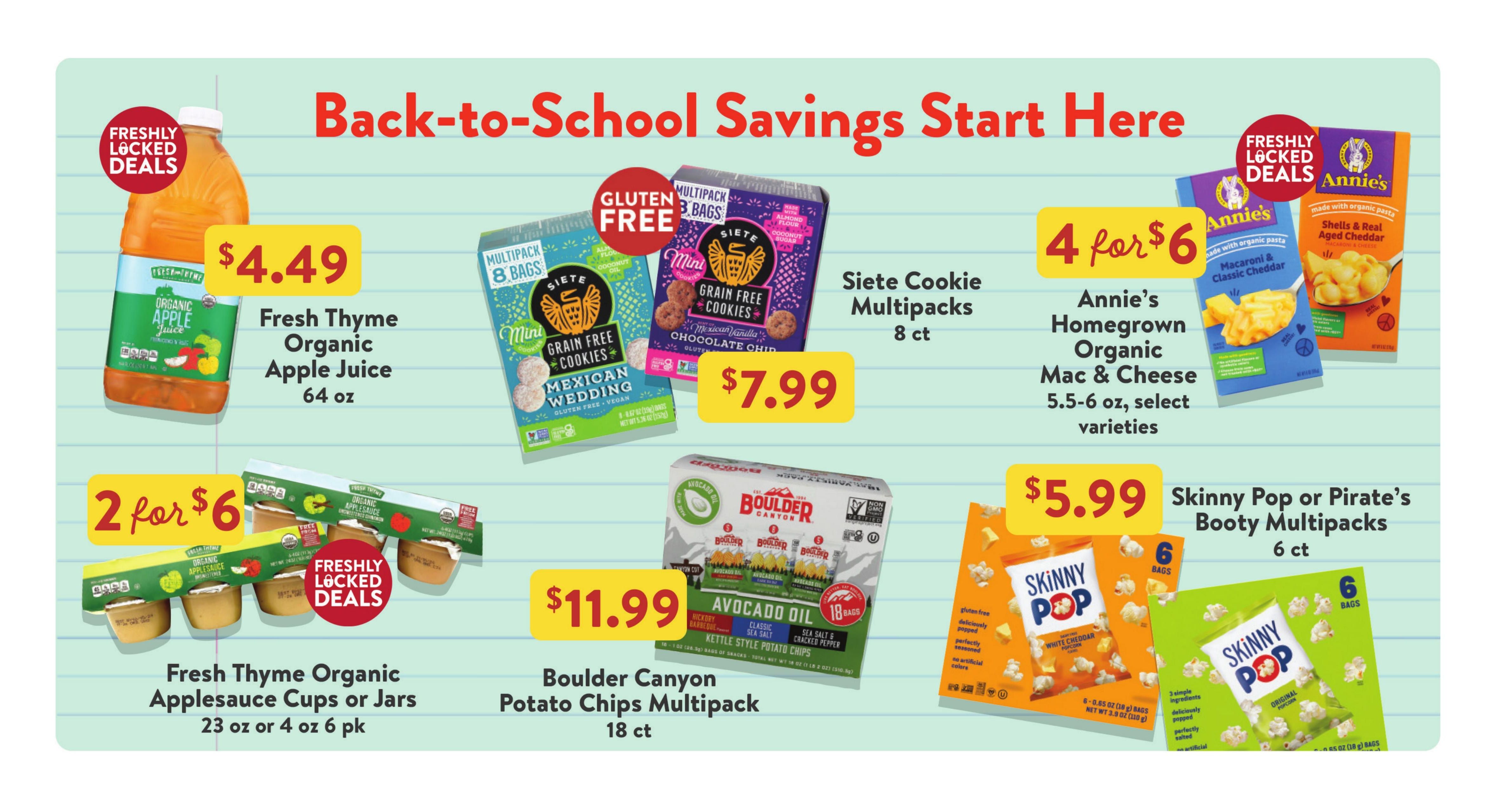 Fresh Thyme Market (Attica Area, IN) Weekly Ad August 12 - 18, 2026