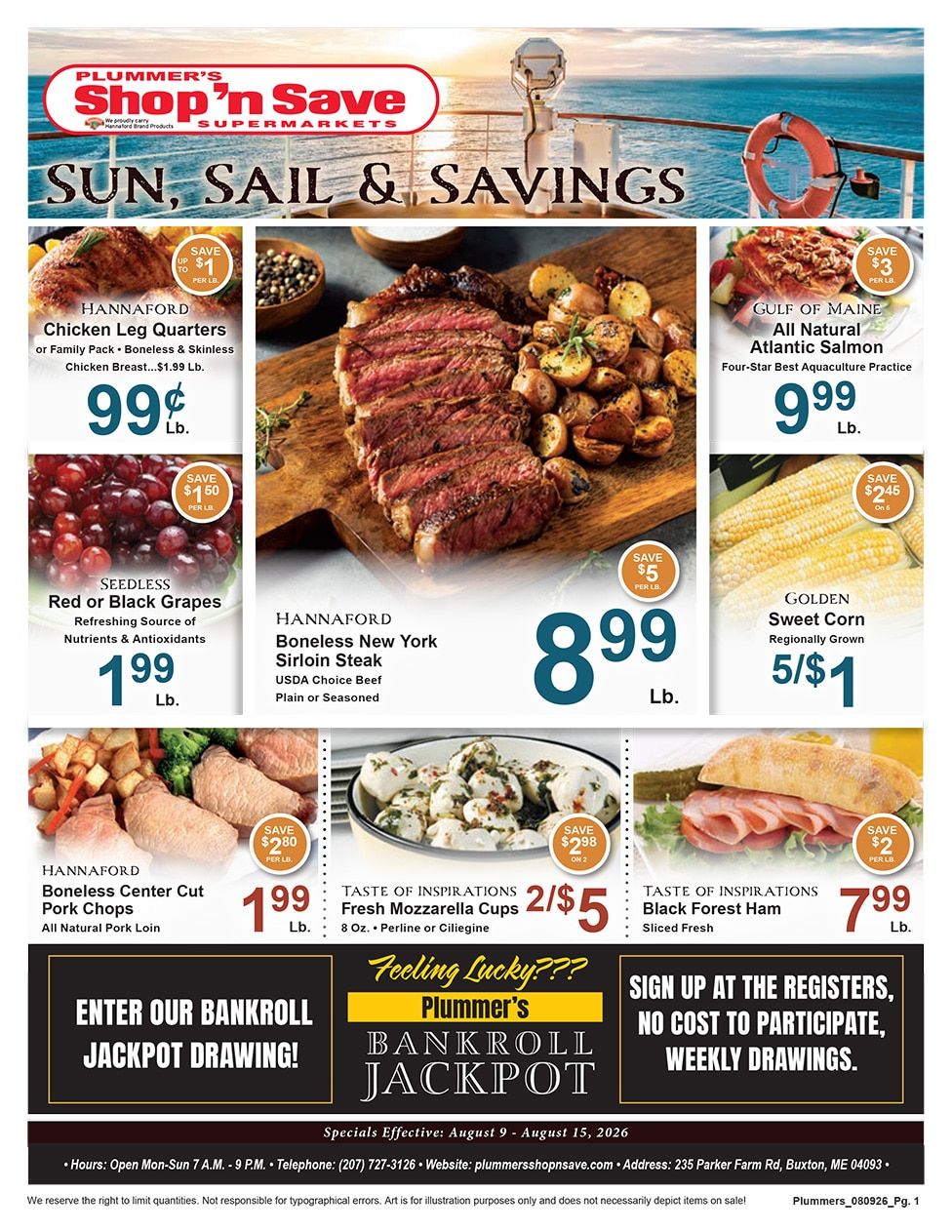 Plummer's Shop 'n Save Weekly Ad August 11 - 17, 2026