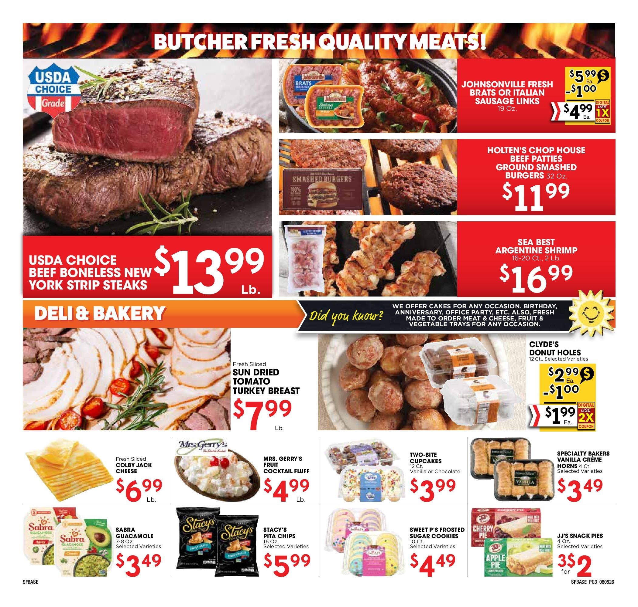 Sunshine Foods Weekly Ad August 5 - 11, 2026