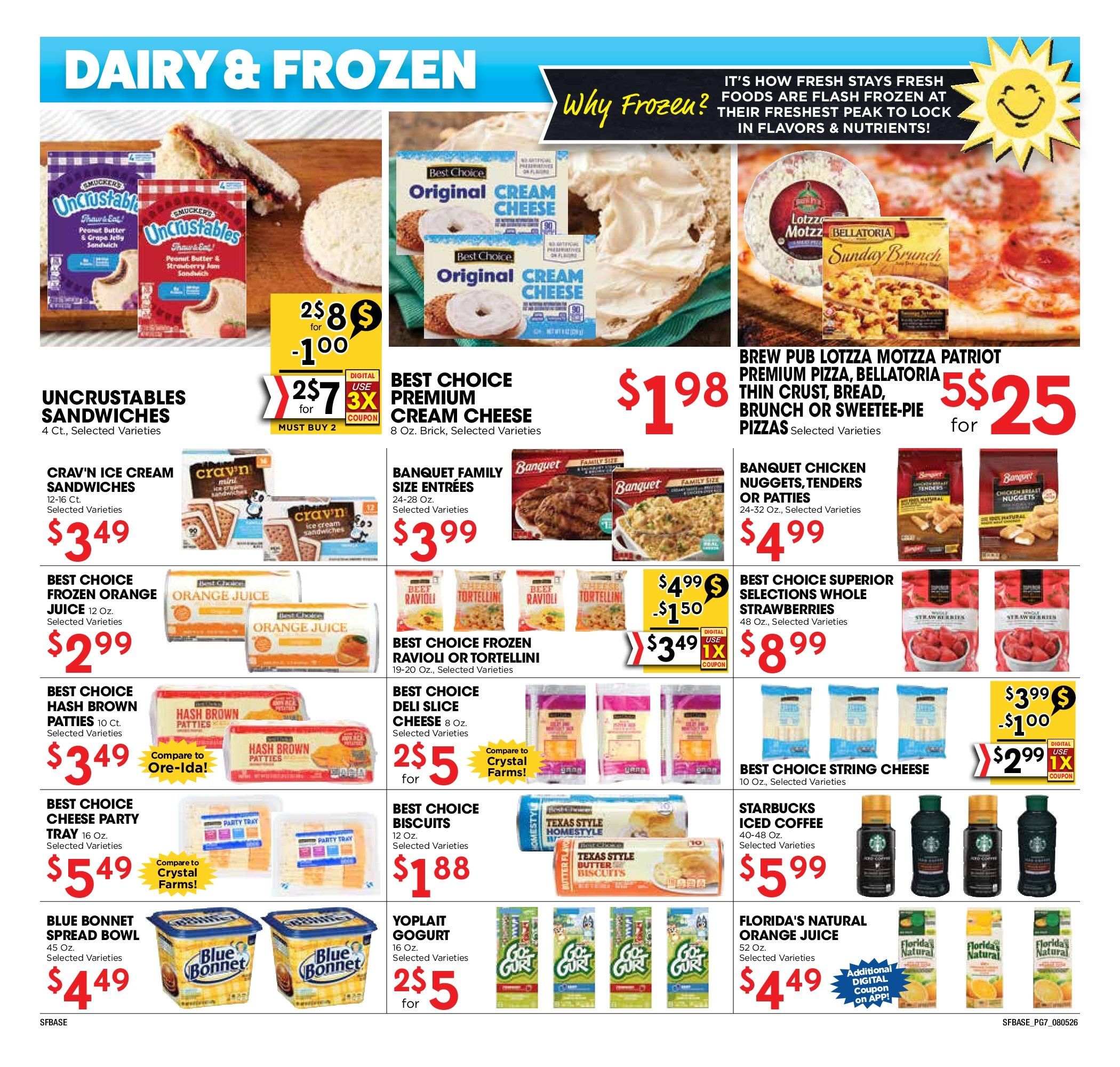 Sunshine Foods Weekly Ad August 5 - 11, 2026
