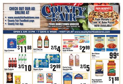 County Fair Food Stores (Dell Rapids, SD) Weekly Ad August 5 - 11, 2026