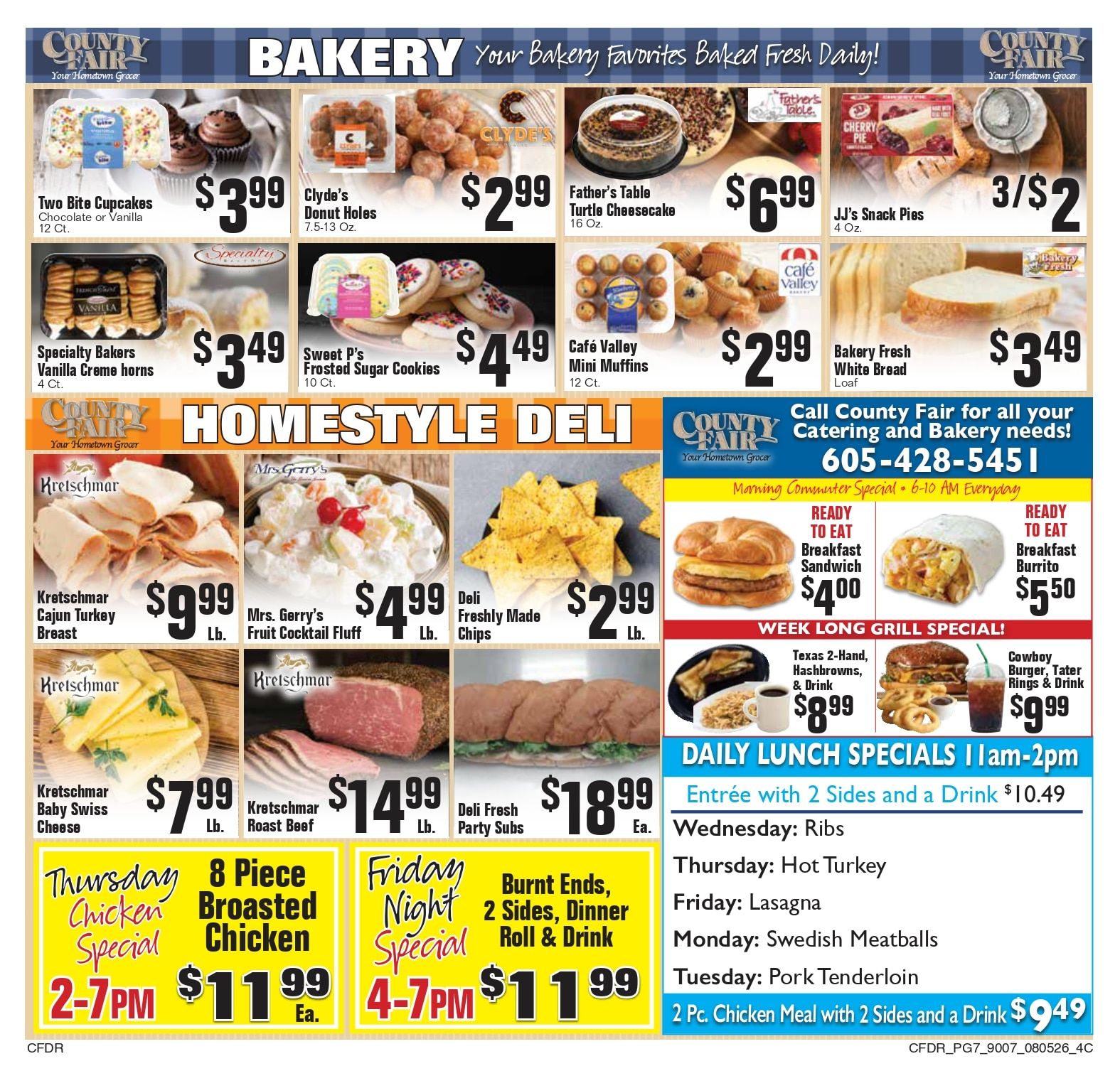 County Fair Food Stores (Dell Rapids, SD) Weekly Ad August 5 - 11, 2026