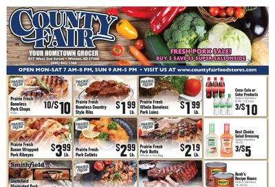 County Fair Food Stores (Winner, SD) Weekly Ad August 5 - 11, 2026