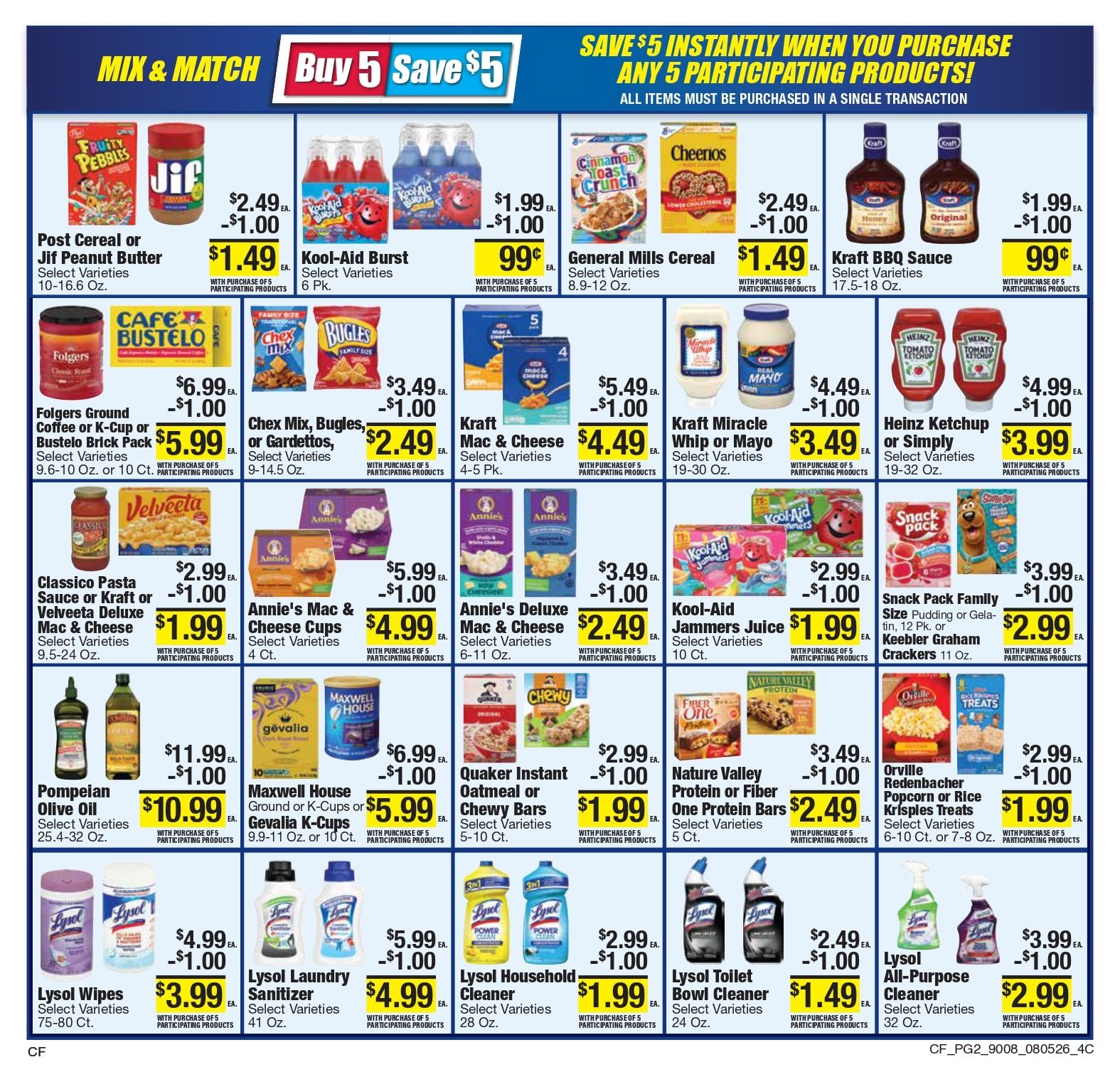 County Fair Food Stores (Winner, SD) Weekly Ad August 5 - 11, 2026