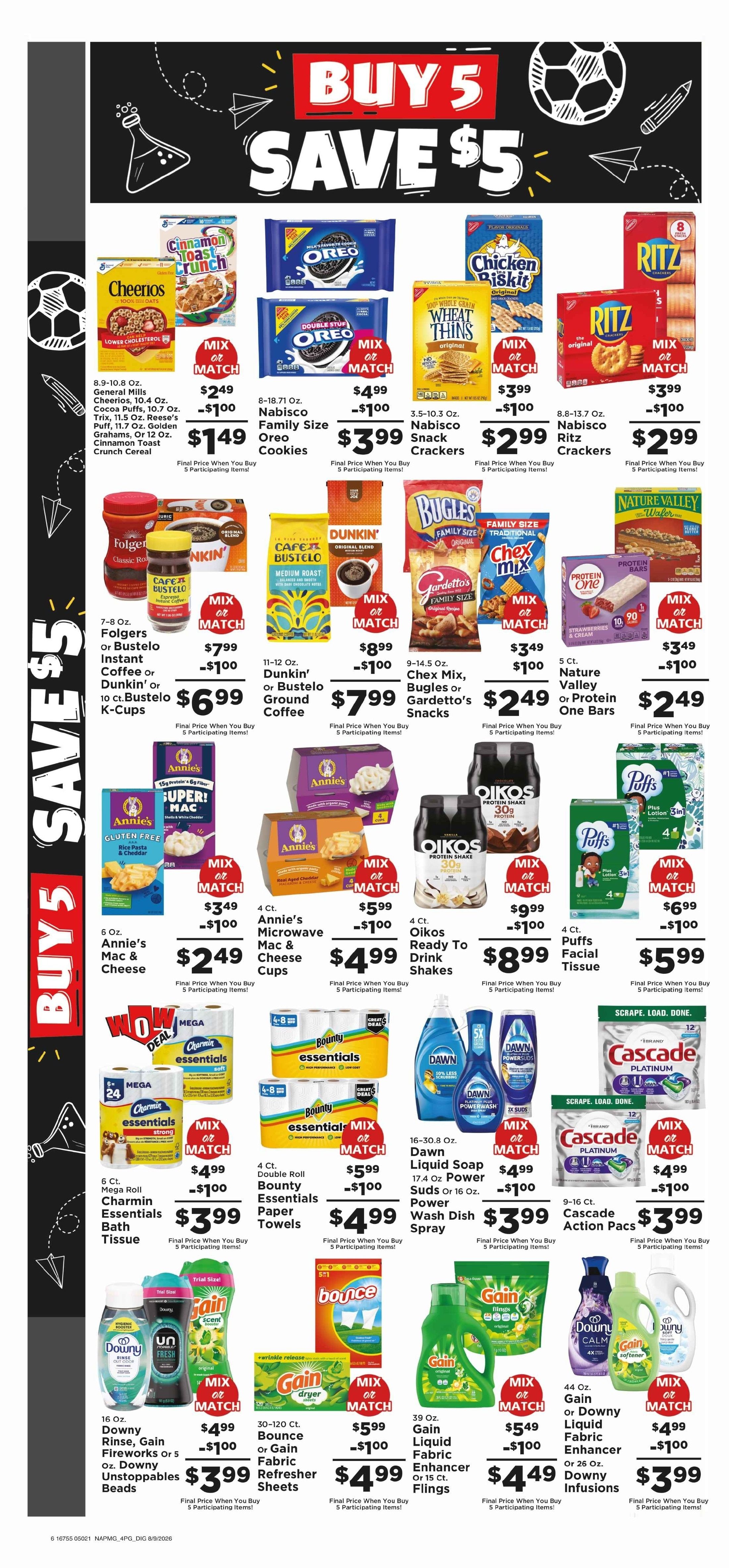 Chappell's Hometown Foods Weekly Ad August 10 - 16, 2026