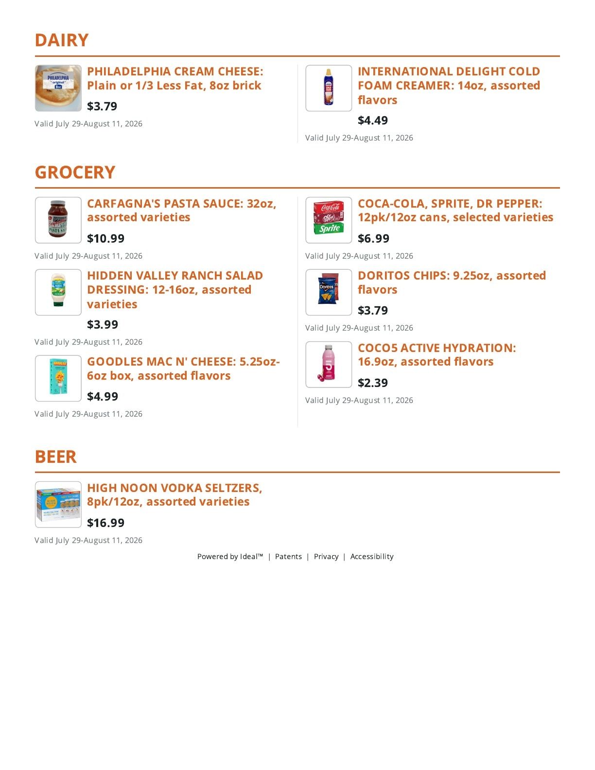South Point Grocery (Southaven, MS) Weekly Ad July 29 - August 11, 2026