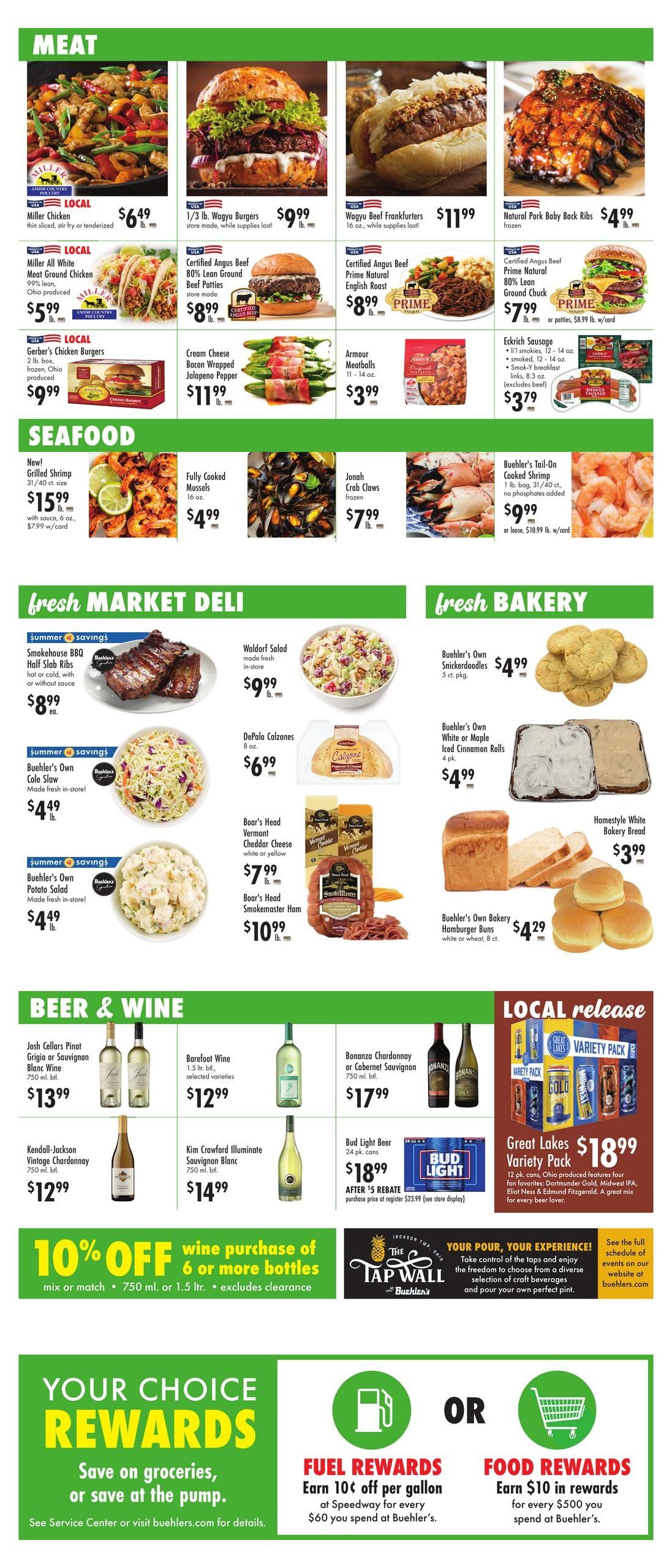 Buehler's Fresh Foods (Fairlawn–Akron Area, OH) Weekly Ad August 12 - 18, 2026