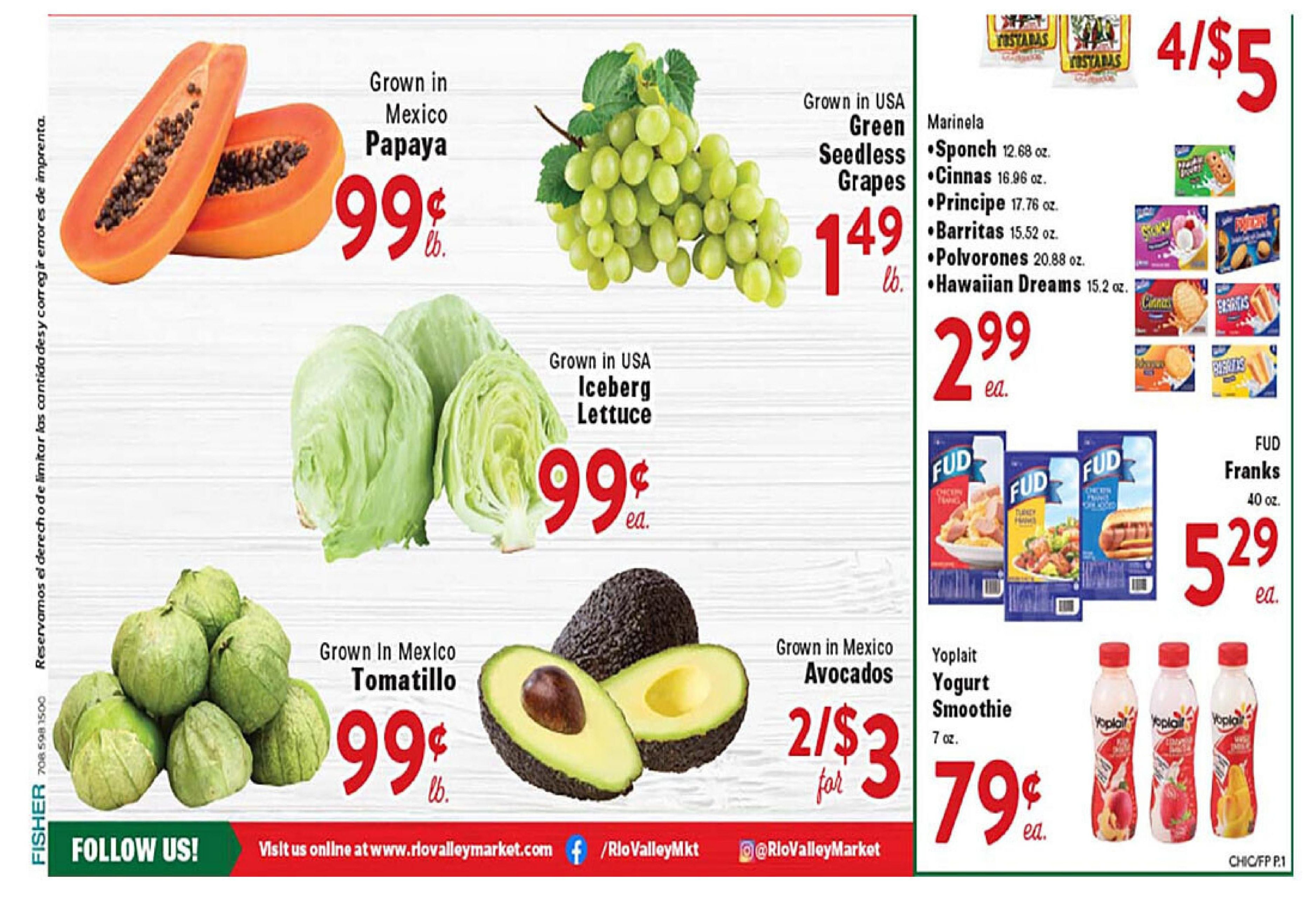 Rio Valley Market Weekly Ad August 11 - 17, 2026