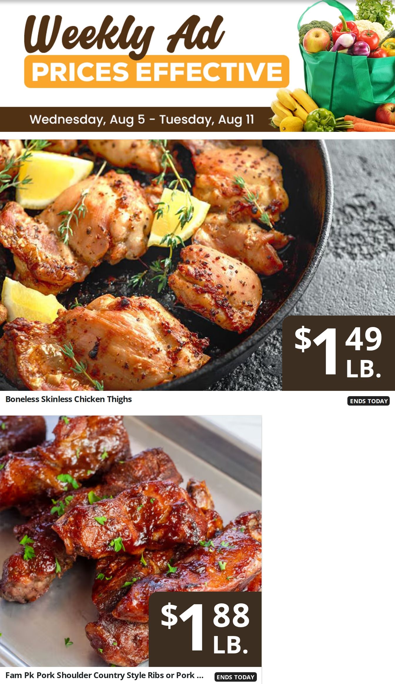 Market Square (Shamrock, TX) Weekly Ad August 5 - 11, 2026