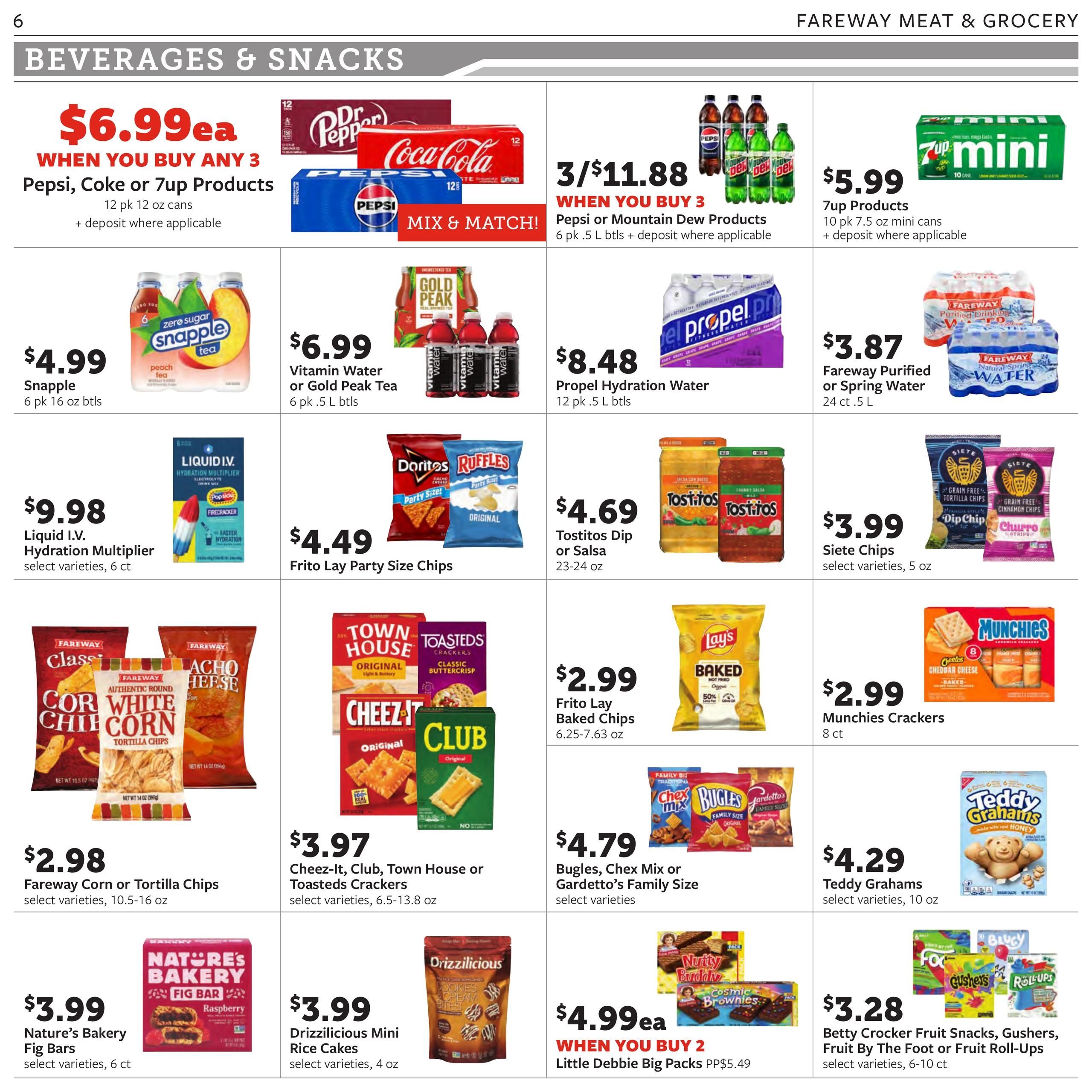 Fareway (Hanlontown–Mason City Area, IA) Weekly Ad August 10 - 15, 2026