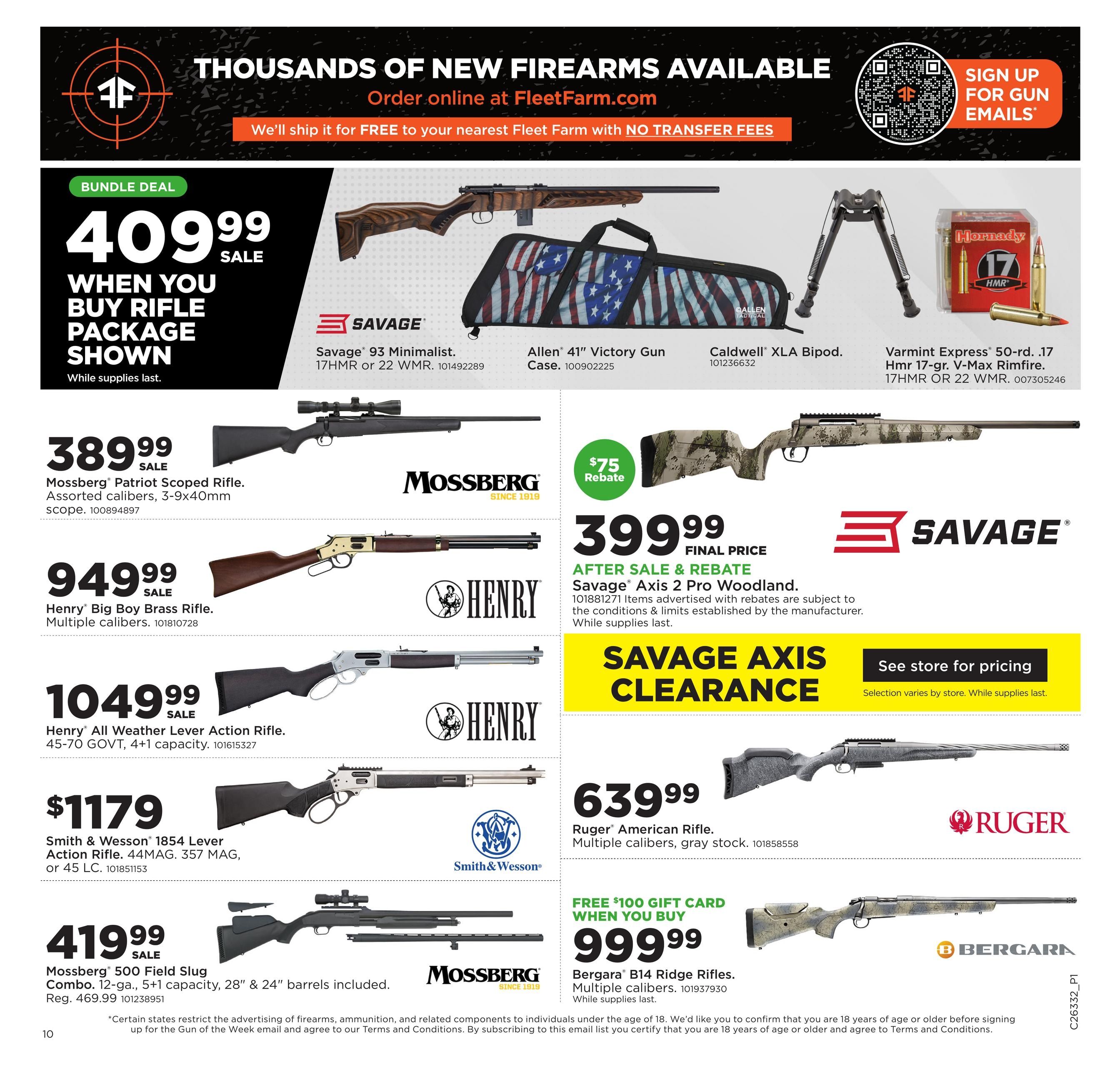 Fleet Farm (Cedar Falls Area, IA) Weekly Ad August 10 - 23, 2026