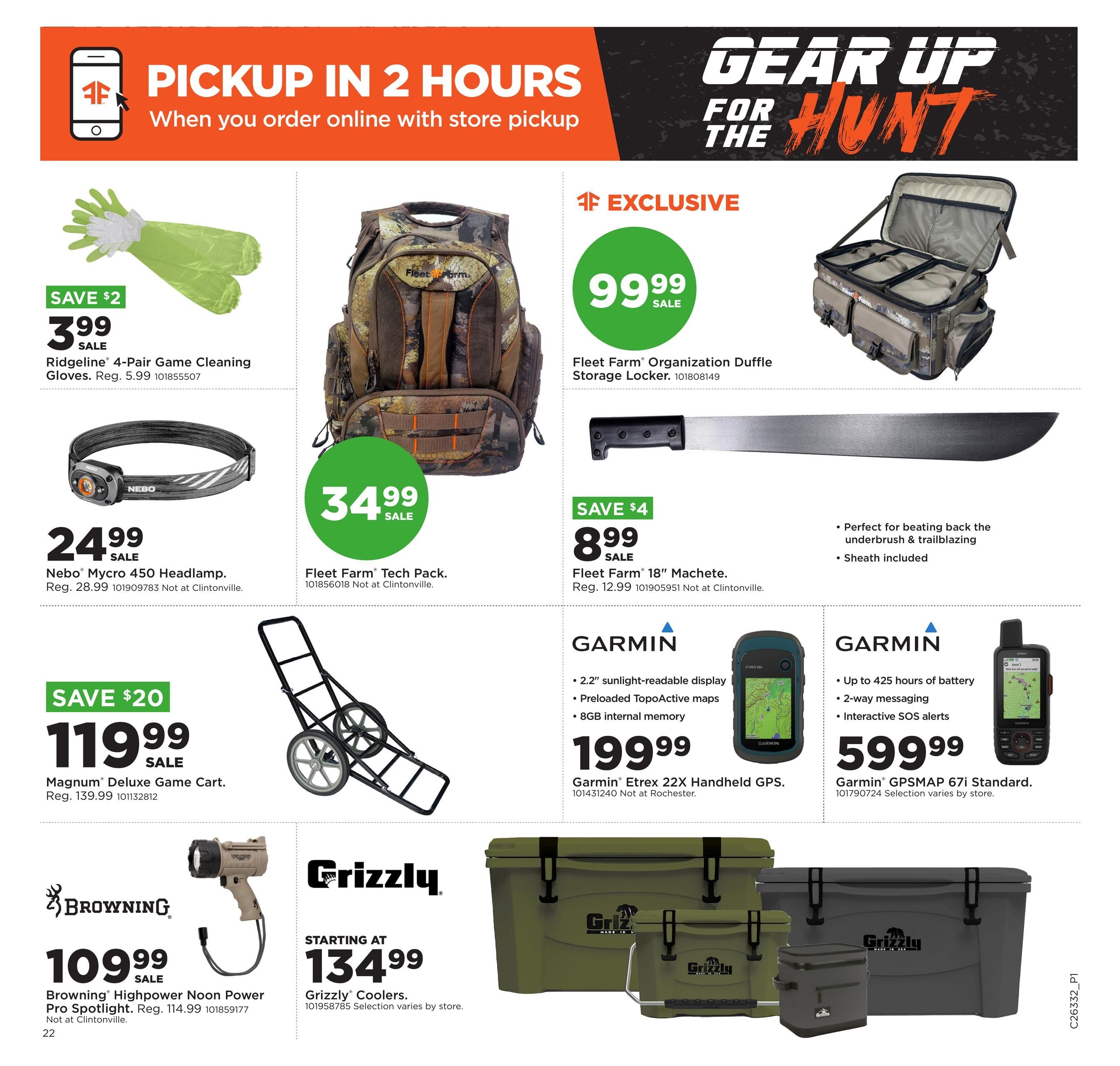 Fleet Farm (Cedar Falls Area, IA) Weekly Ad August 10 - 23, 2026