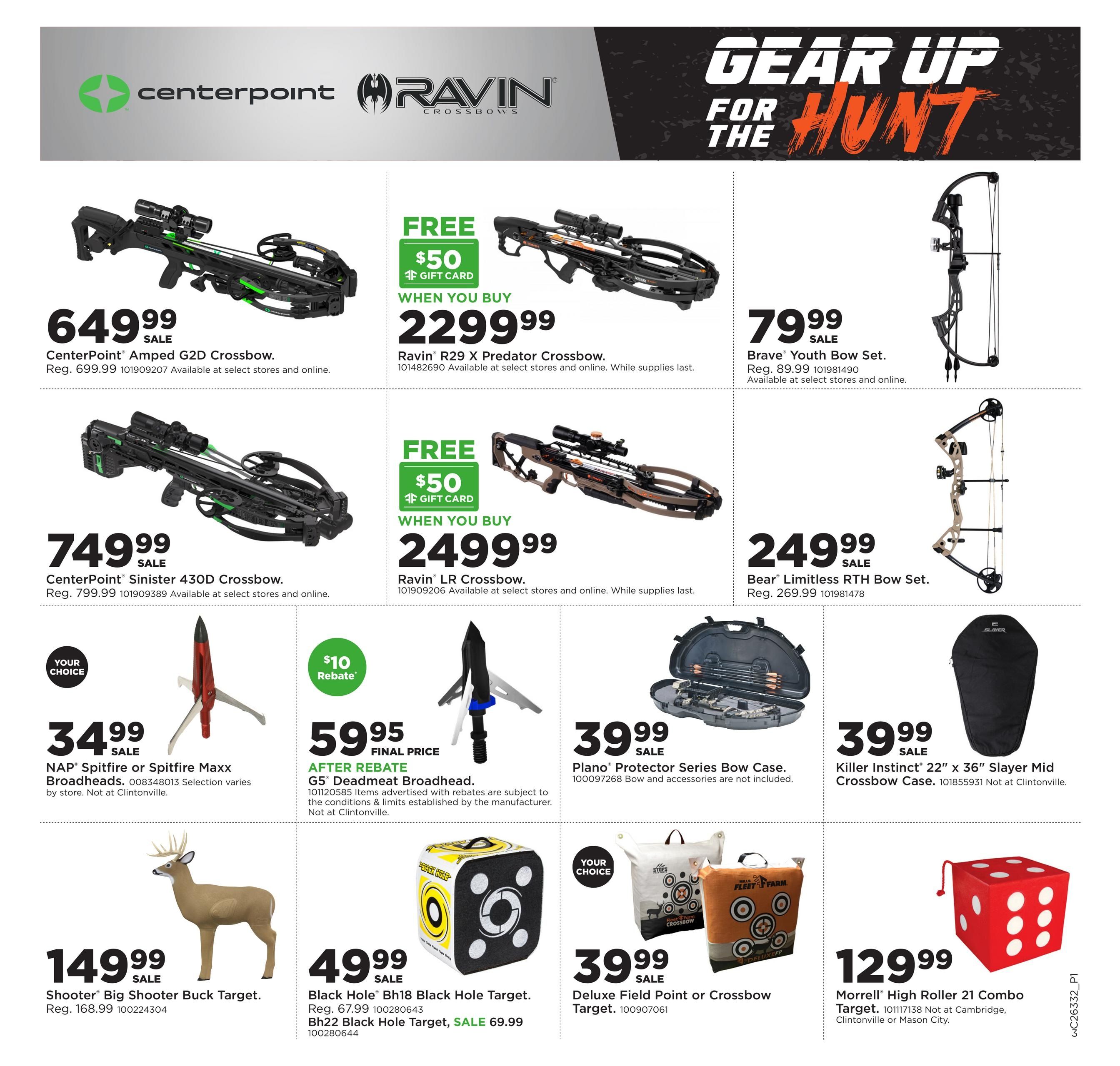 Fleet Farm (Cedar Falls Area, IA) Weekly Ad August 10 - 23, 2026