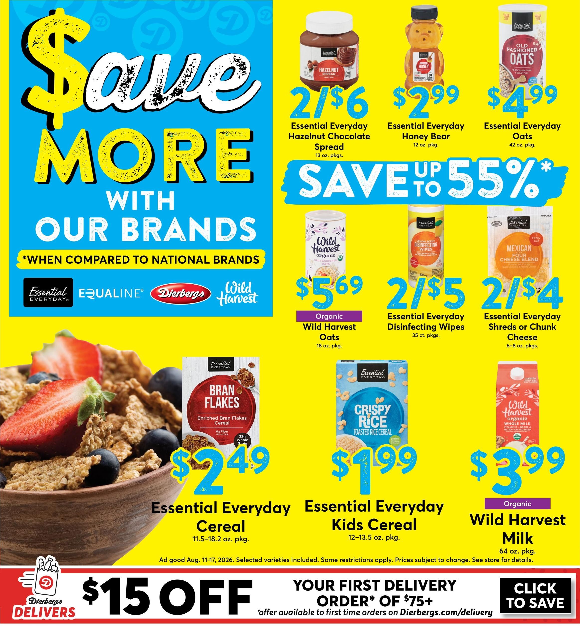 Dierbergs (Florissant–St. Louis Area, MO) Weekly Ad August 11 - 17, 2026