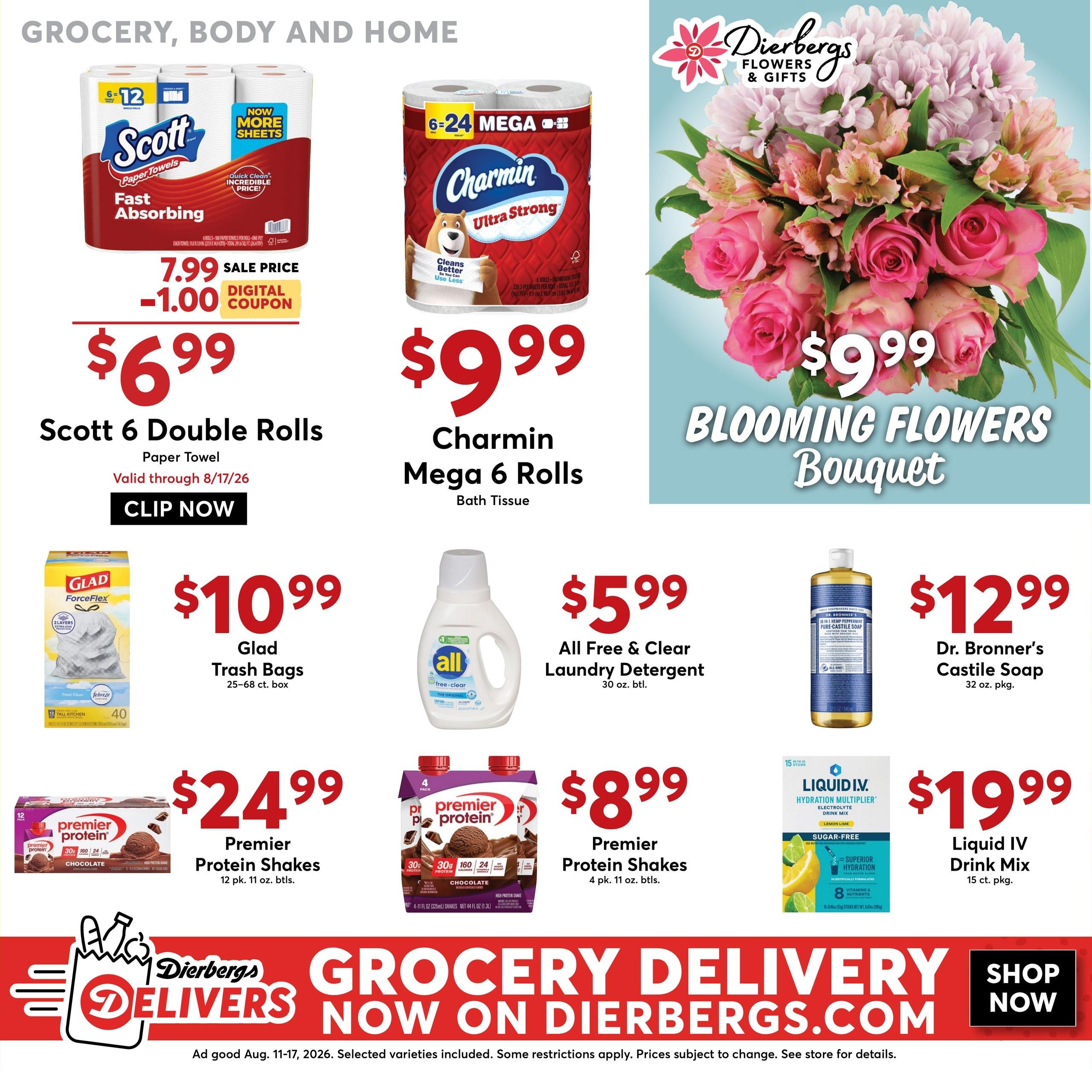 Dierbergs (Florissant–St. Louis Area, MO) Weekly Ad August 11 - 17, 2026