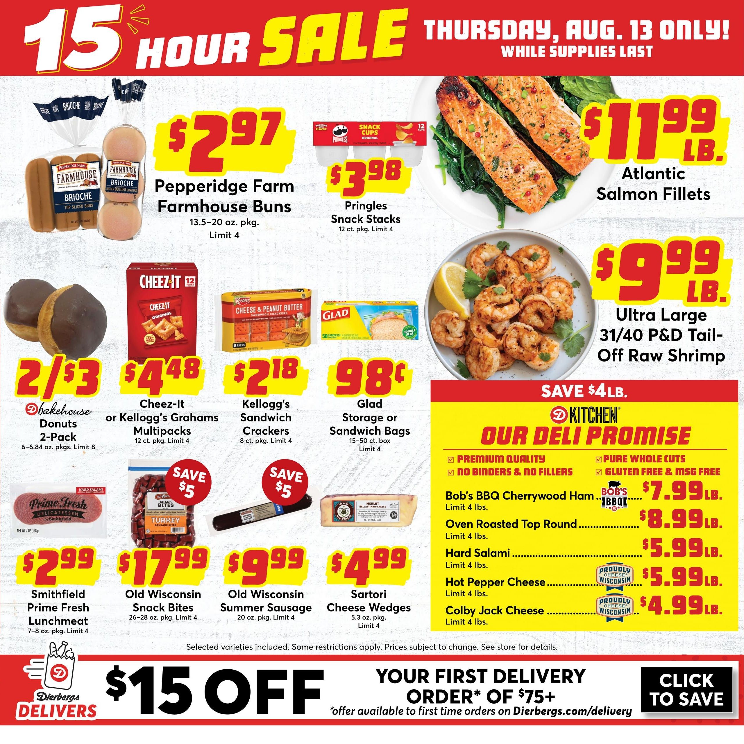 Dierbergs (Florissant–St. Louis Area, MO) Weekly Ad August 11 - 17, 2026
