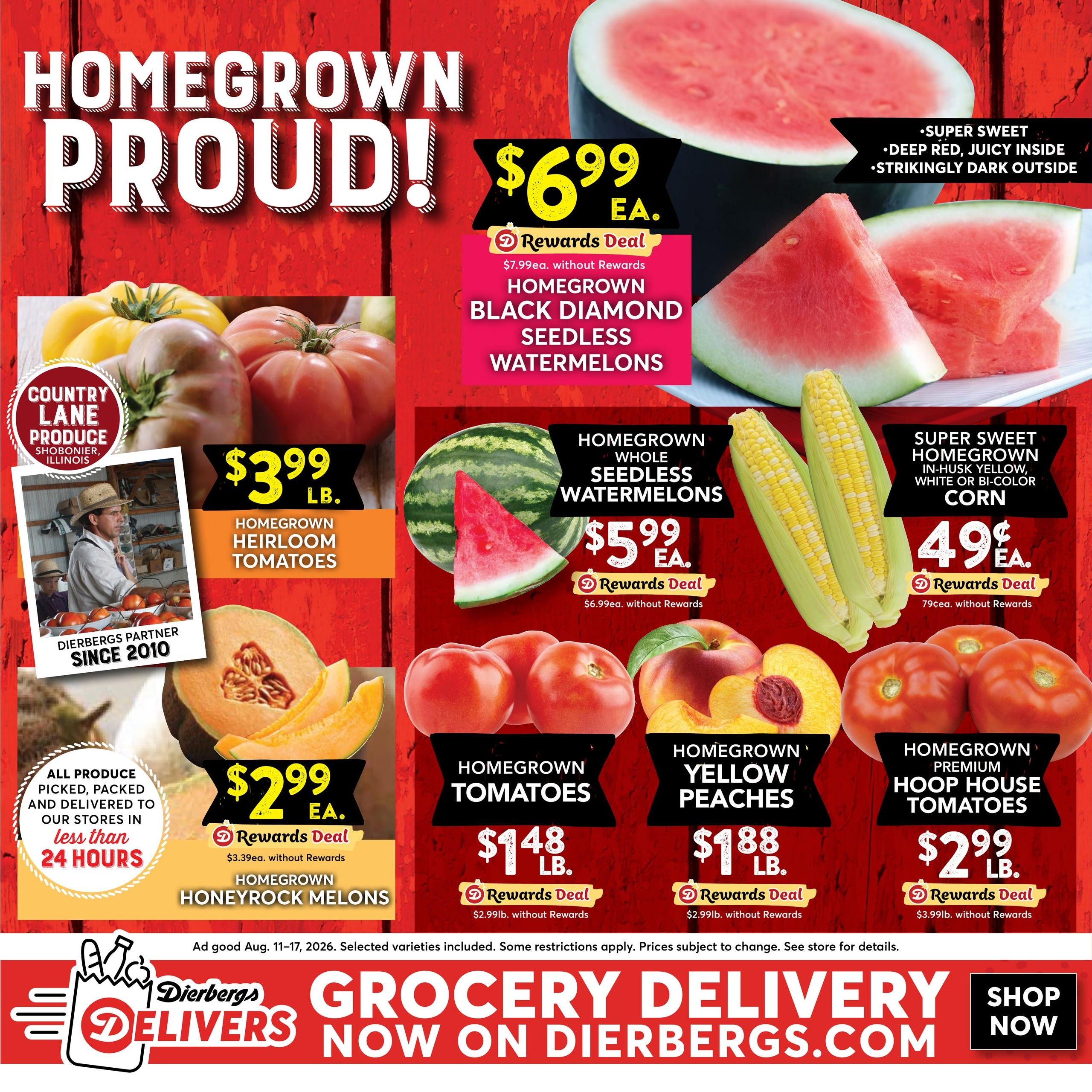 Dierbergs (Florissant–St. Louis Area, MO) Weekly Ad August 11 - 17, 2026