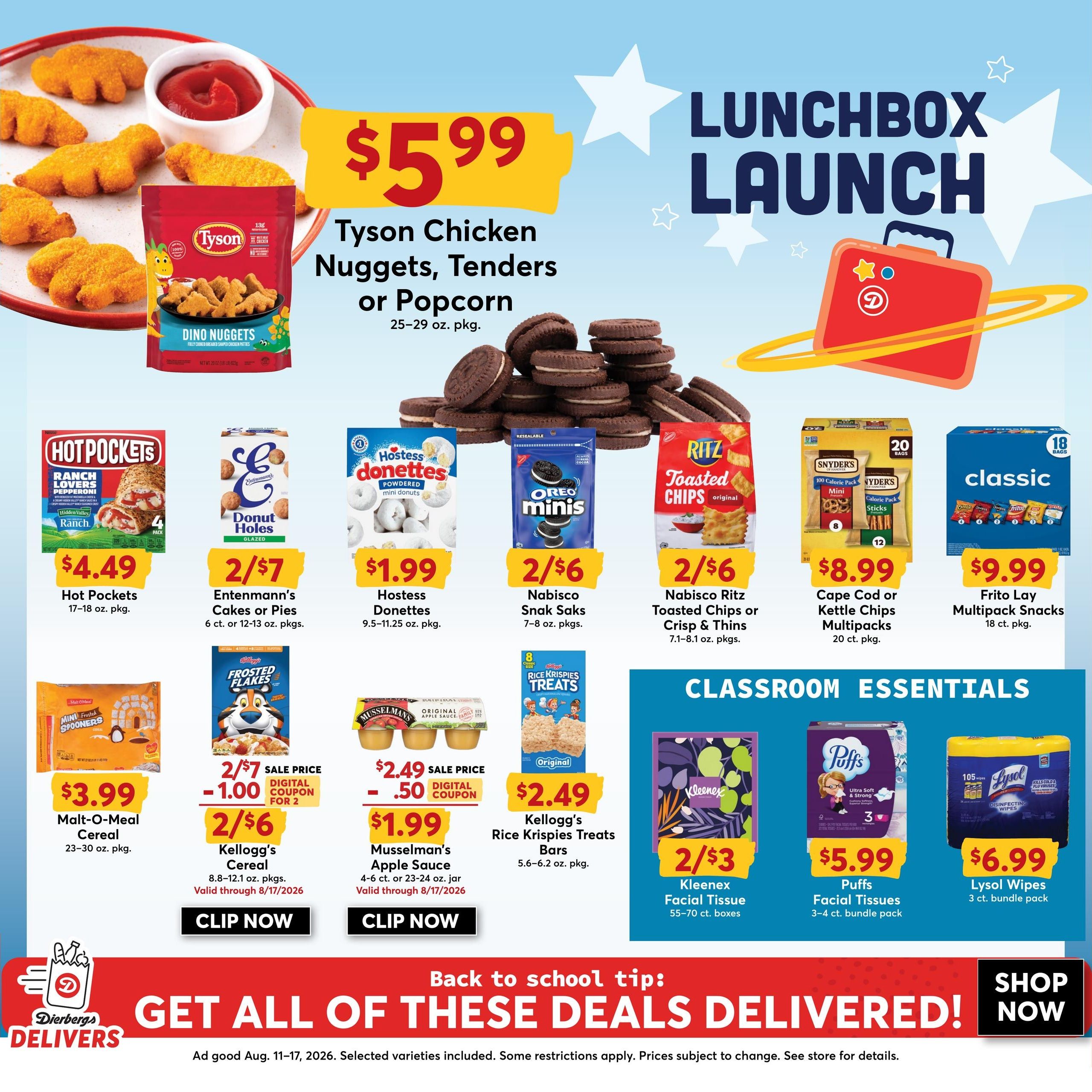 Dierbergs (Florissant–St. Louis Area, MO) Weekly Ad August 11 - 17, 2026