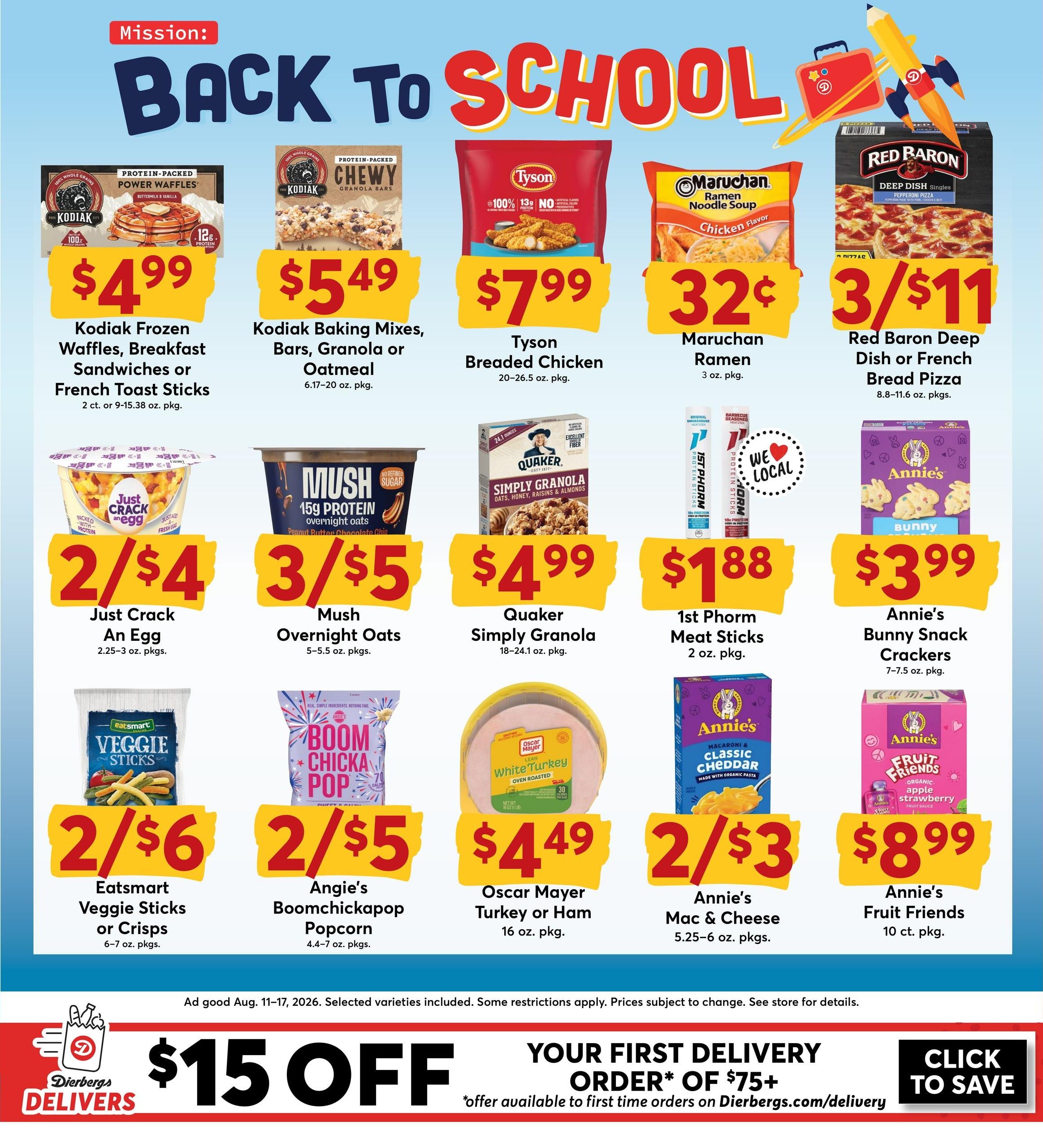 Dierbergs (Florissant–St. Louis Area, MO) Weekly Ad August 11 - 17, 2026
