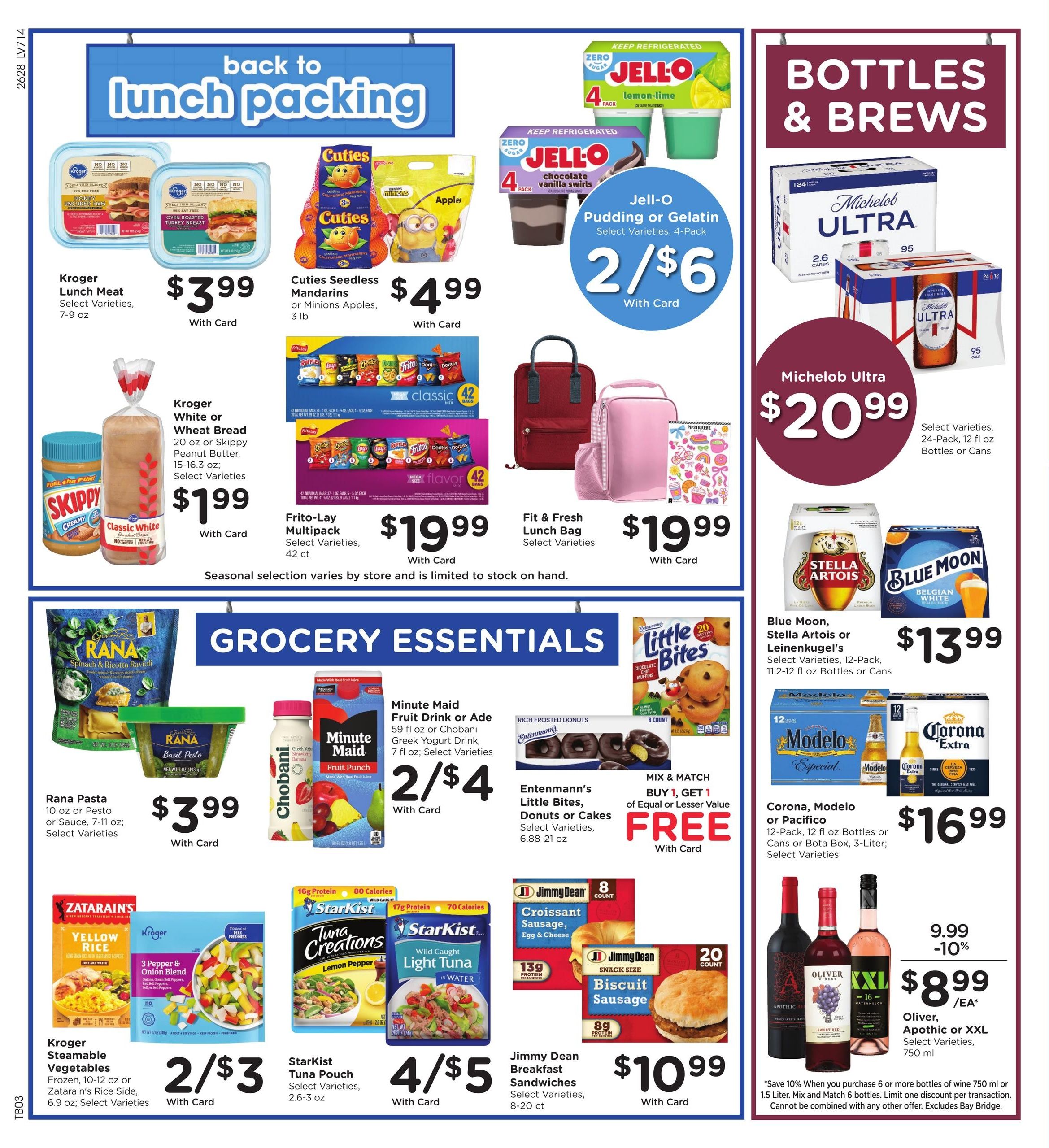 Kroger (IL, MO) Weekly Ad August 12 - 18, 2026