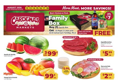 Cardenas Markets Weekly Ad August 12 - 18, 2026