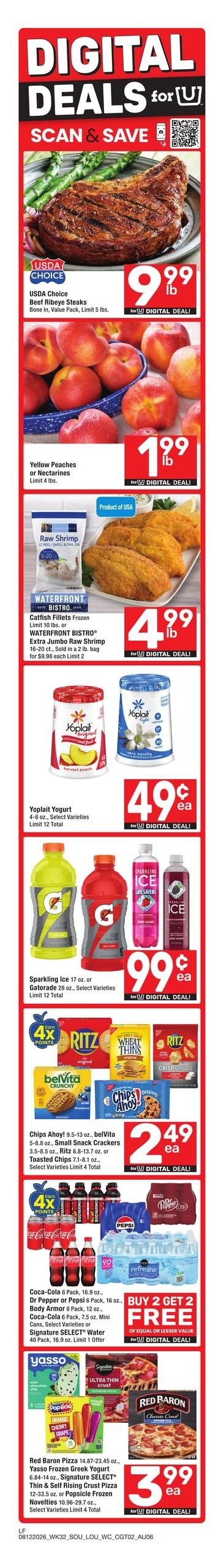 Albertsons (Mamou–Lafayette Area, LA) Weekly Ad August 12 - 18, 2026