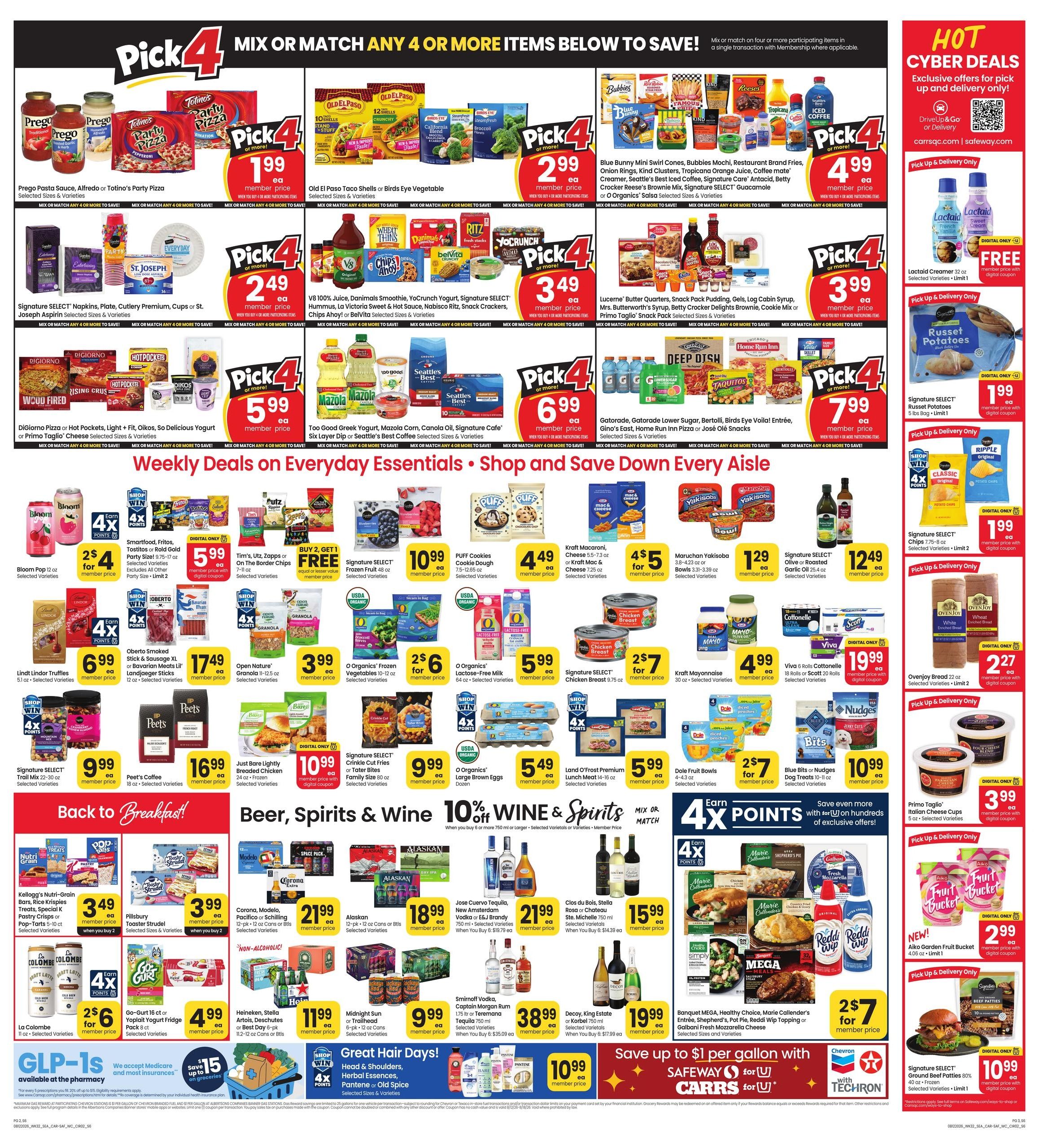 Safeway (Auke Bay Area, AK) Weekly Ad August 12 - 18, 2026