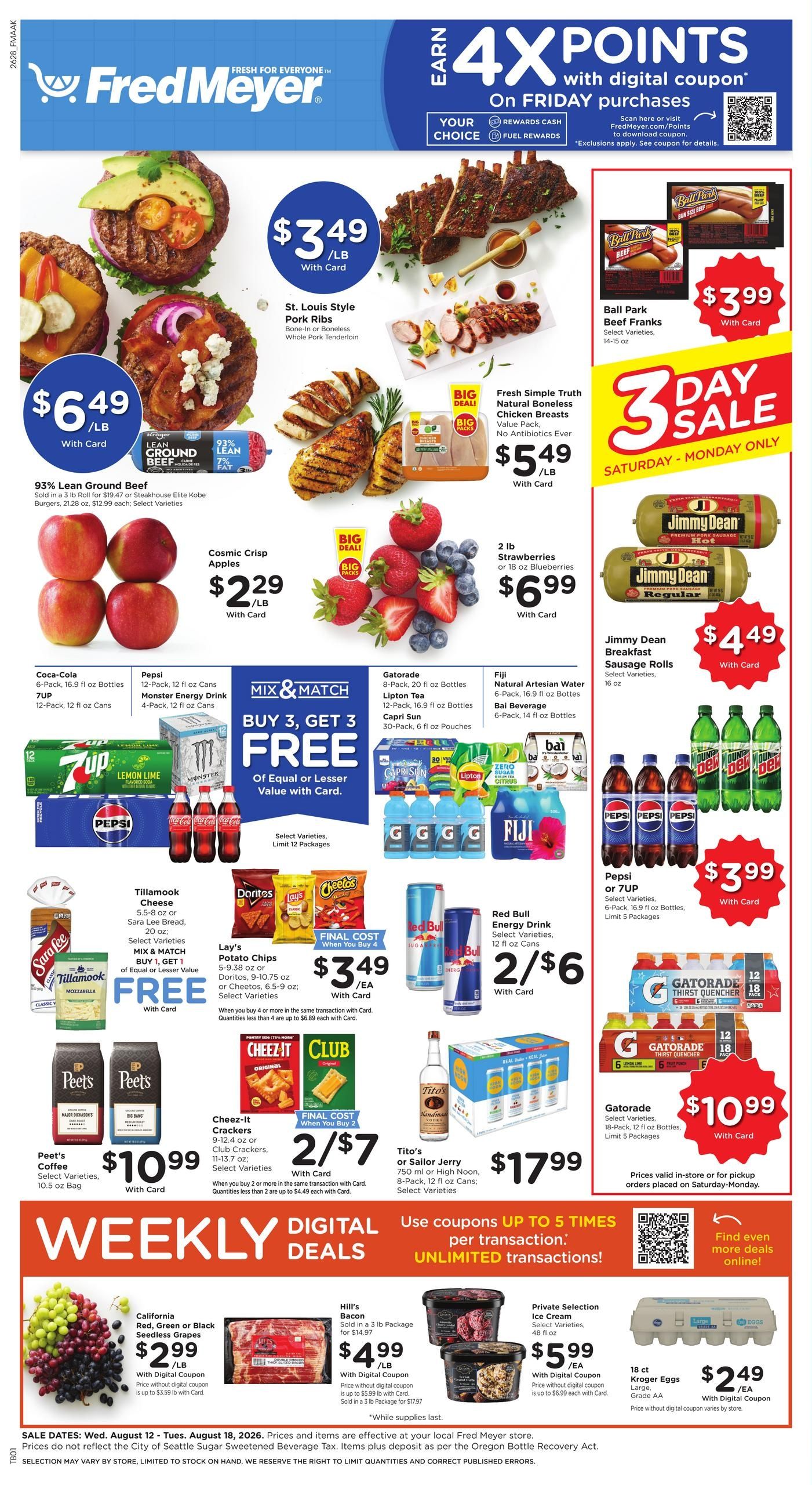 Fred Meyer (AK) Weekly Ad August 12 - 18, 2026
