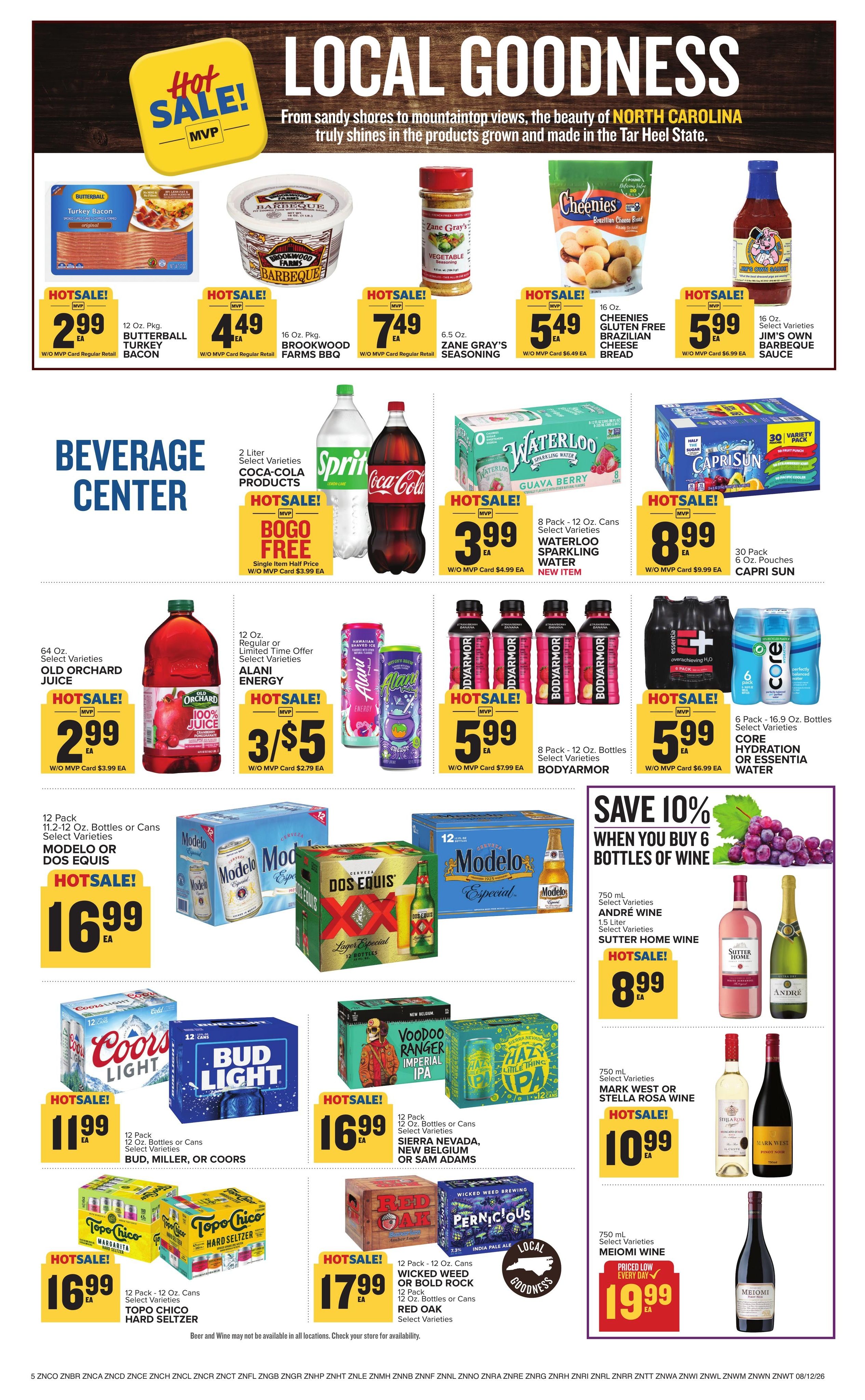Food Lion (Durham Area, NC) Weekly Ad August 12 - 18, 2026