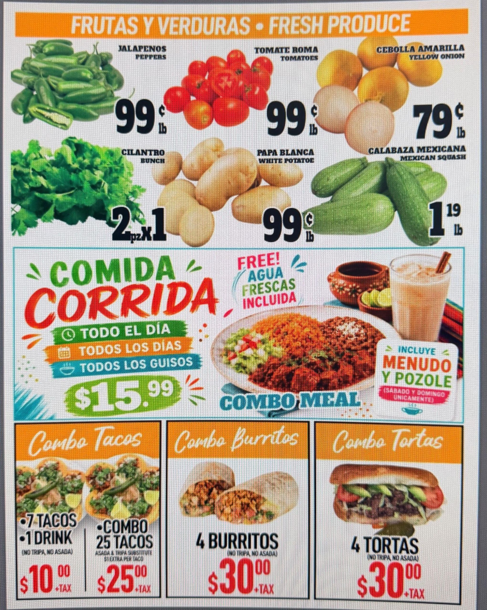 Carniceria La Guadalajara (Denver–Westminster Area, CO) Weekly Ad August 11 - 17, 2026