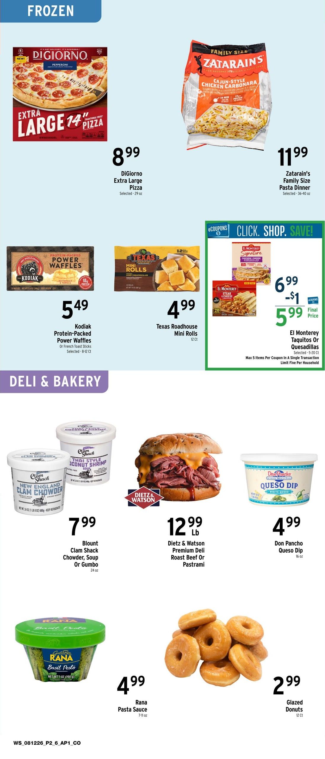 Brookshire's (LA, TX) Websaver Weekly Ad August 12 - 18, 2026