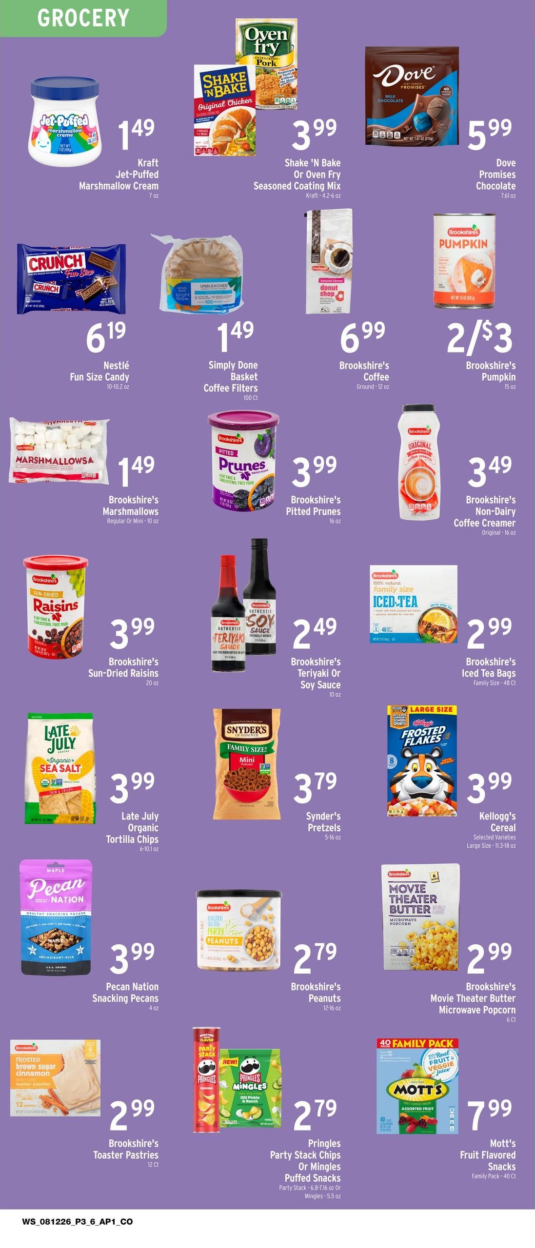 Brookshire's (LA, TX) Websaver Weekly Ad August 12 - 18, 2026