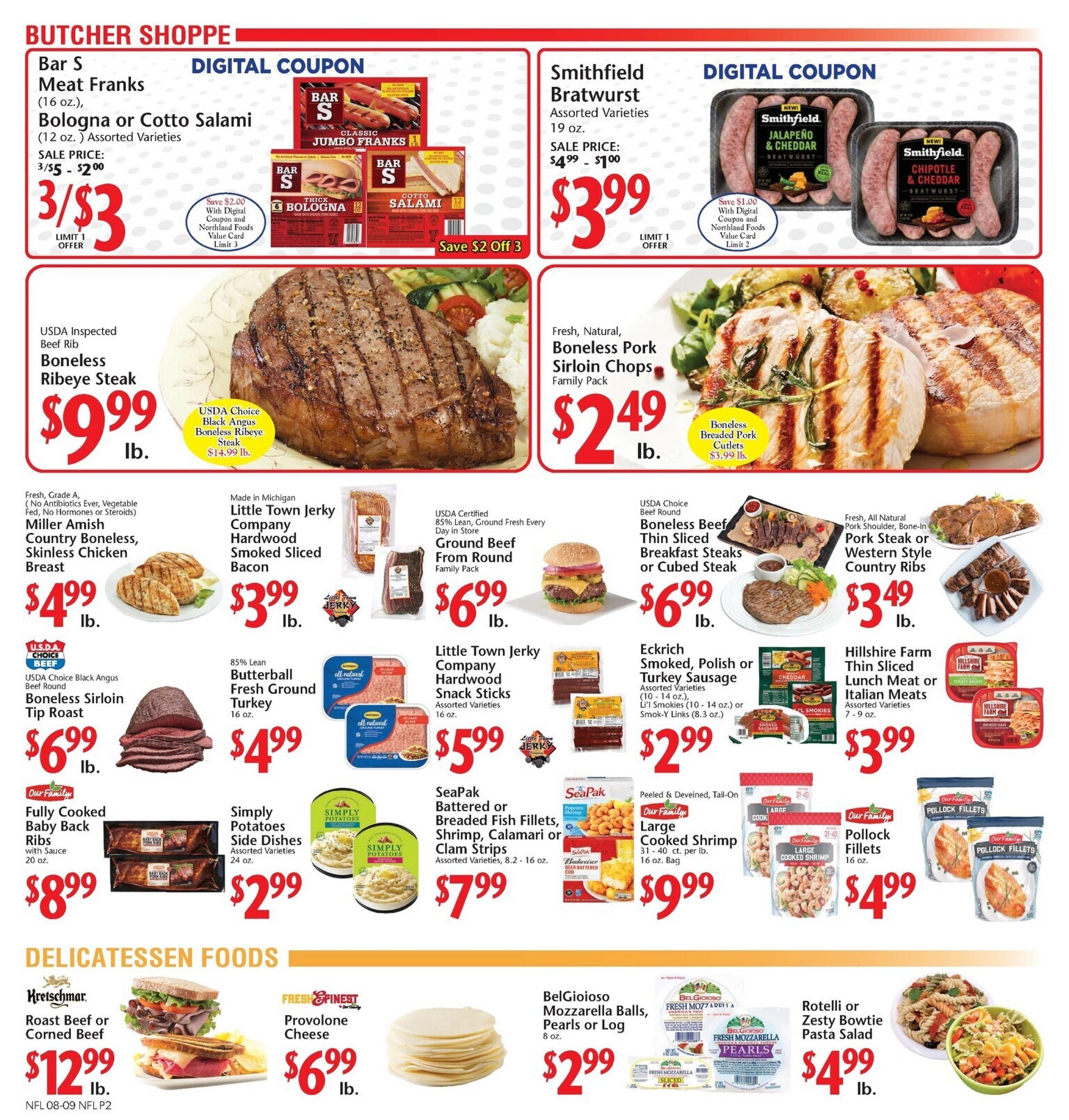 Northland Foods Weekly Ad August 9 - 15, 2026