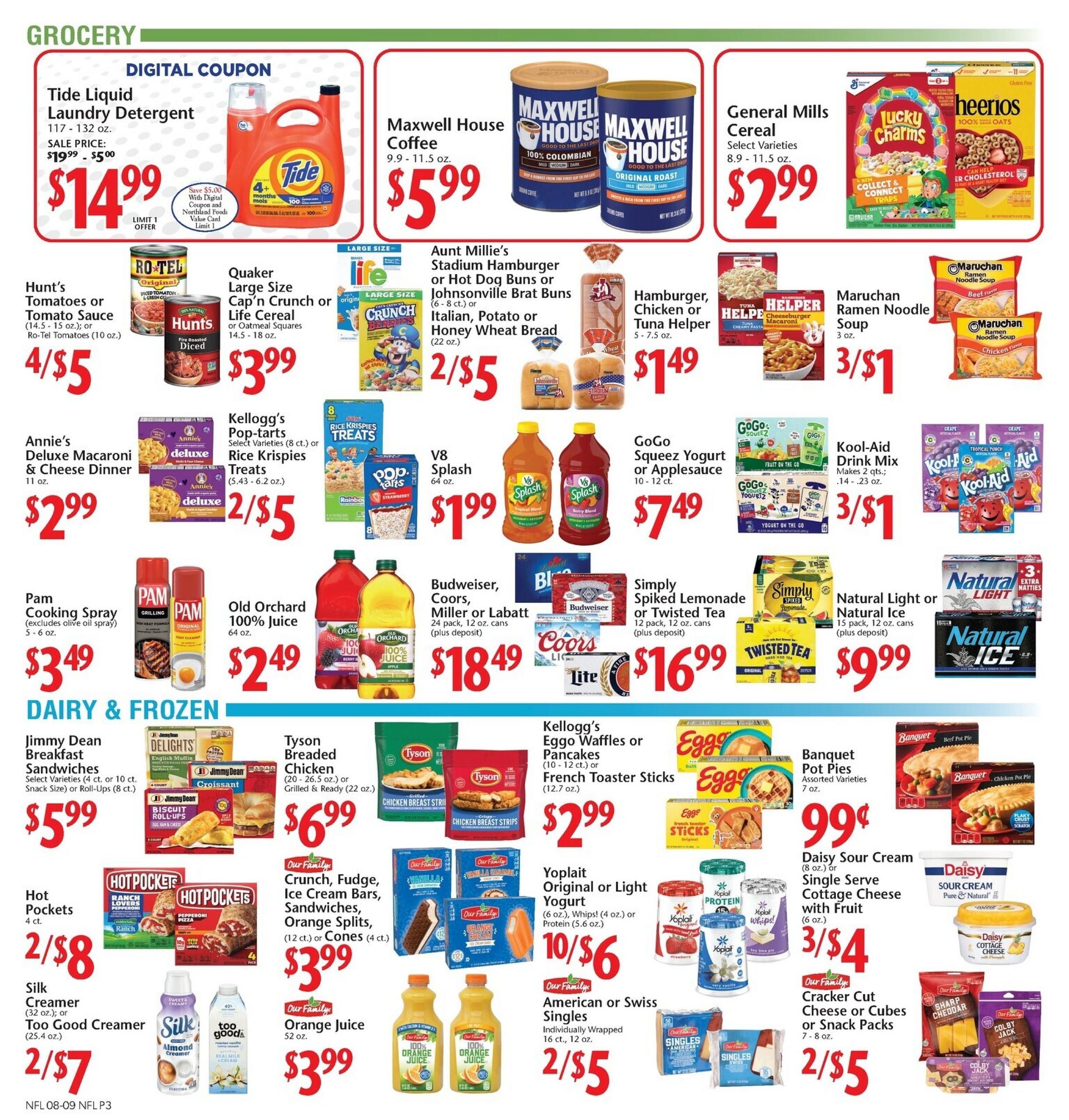 Northland Foods Weekly Ad August 9 - 15, 2026