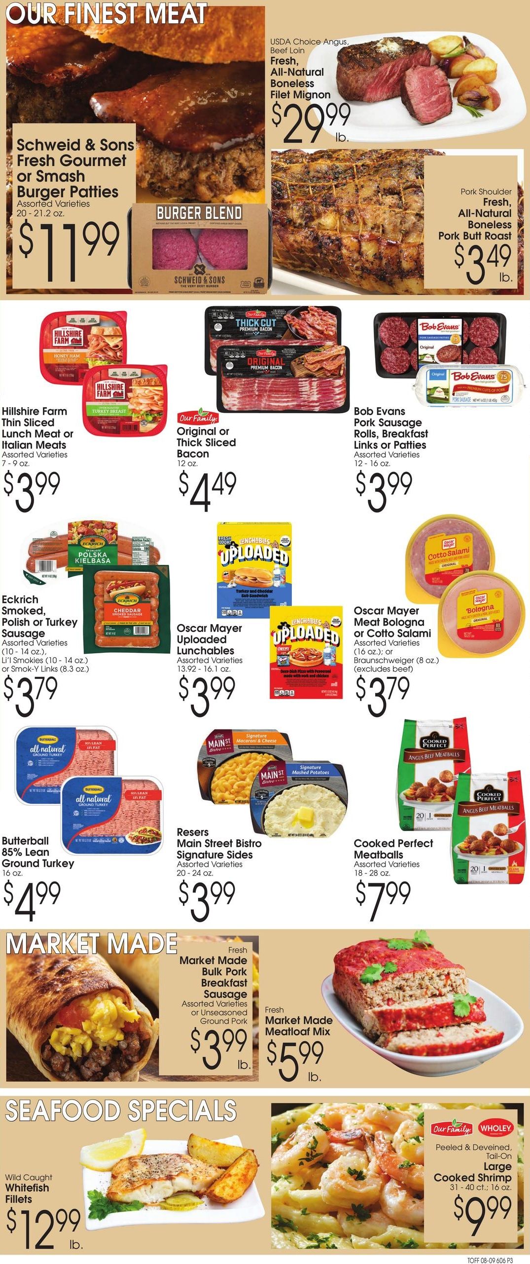 Olesons Farm Fresh Markets Weekly Ad August 9 - 15, 2026