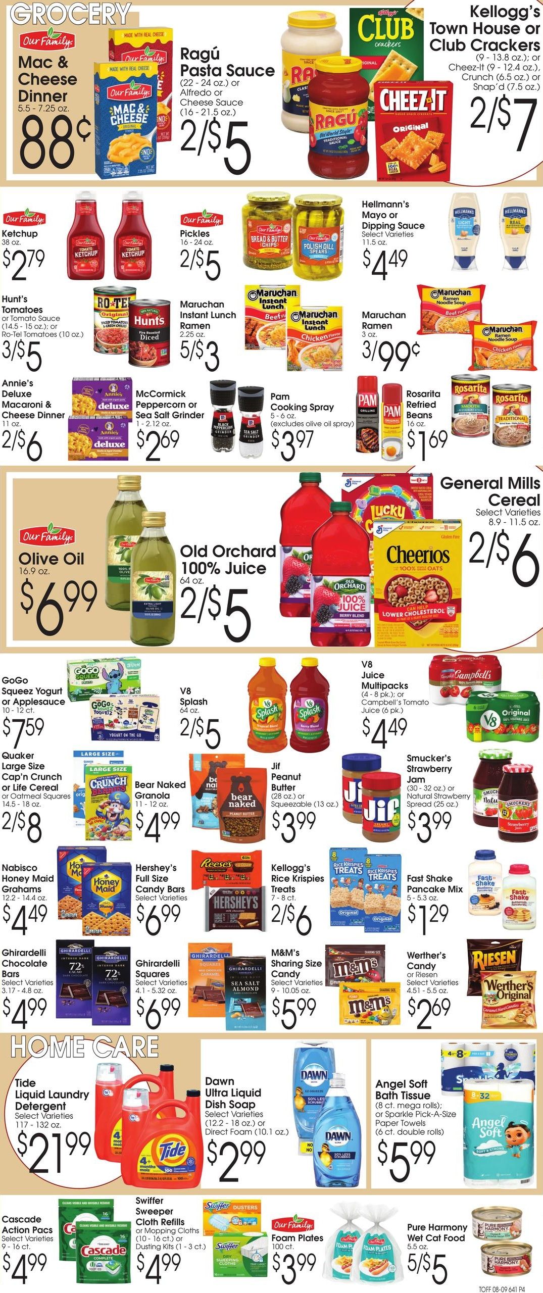 Olesons Farm Fresh Markets Weekly Ad August 9 - 15, 2026