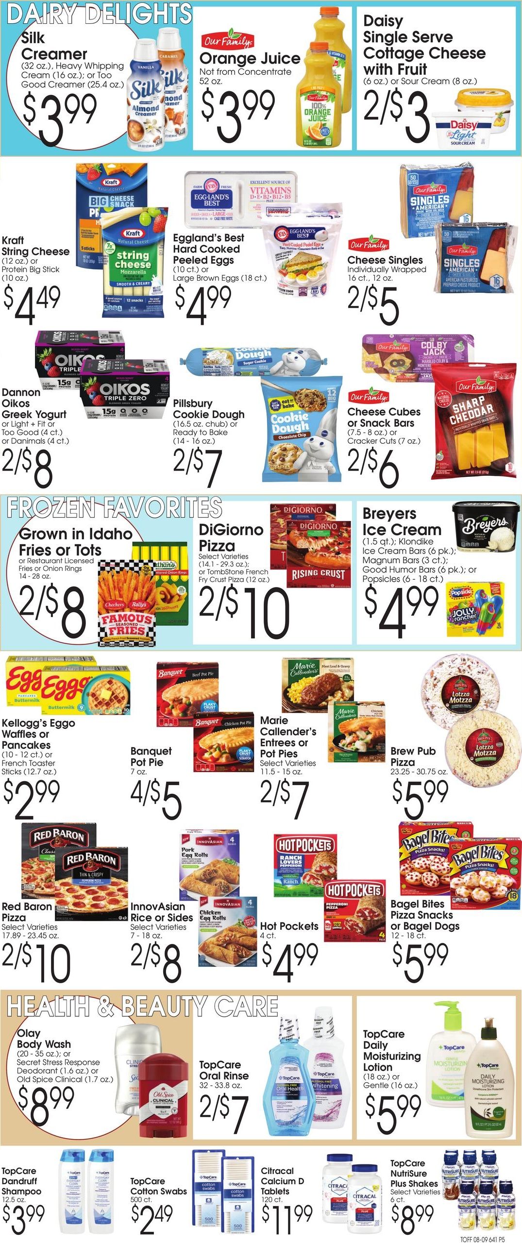 Olesons Farm Fresh Markets Weekly Ad August 9 - 15, 2026