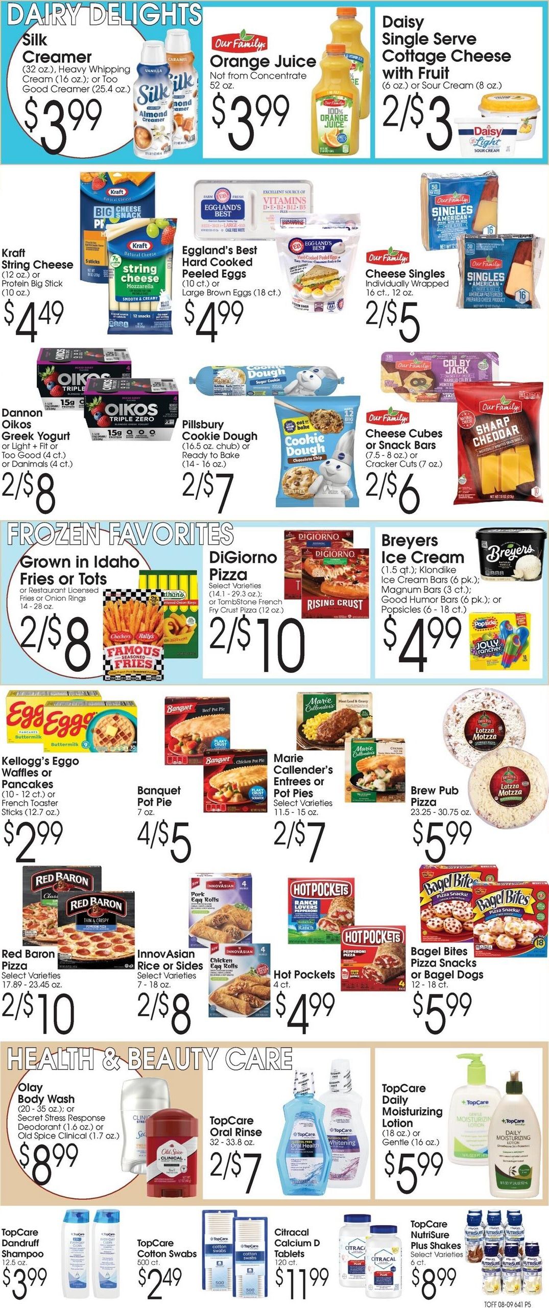 Tom's Food Markets Weekly Ad August 8 - 14, 2026