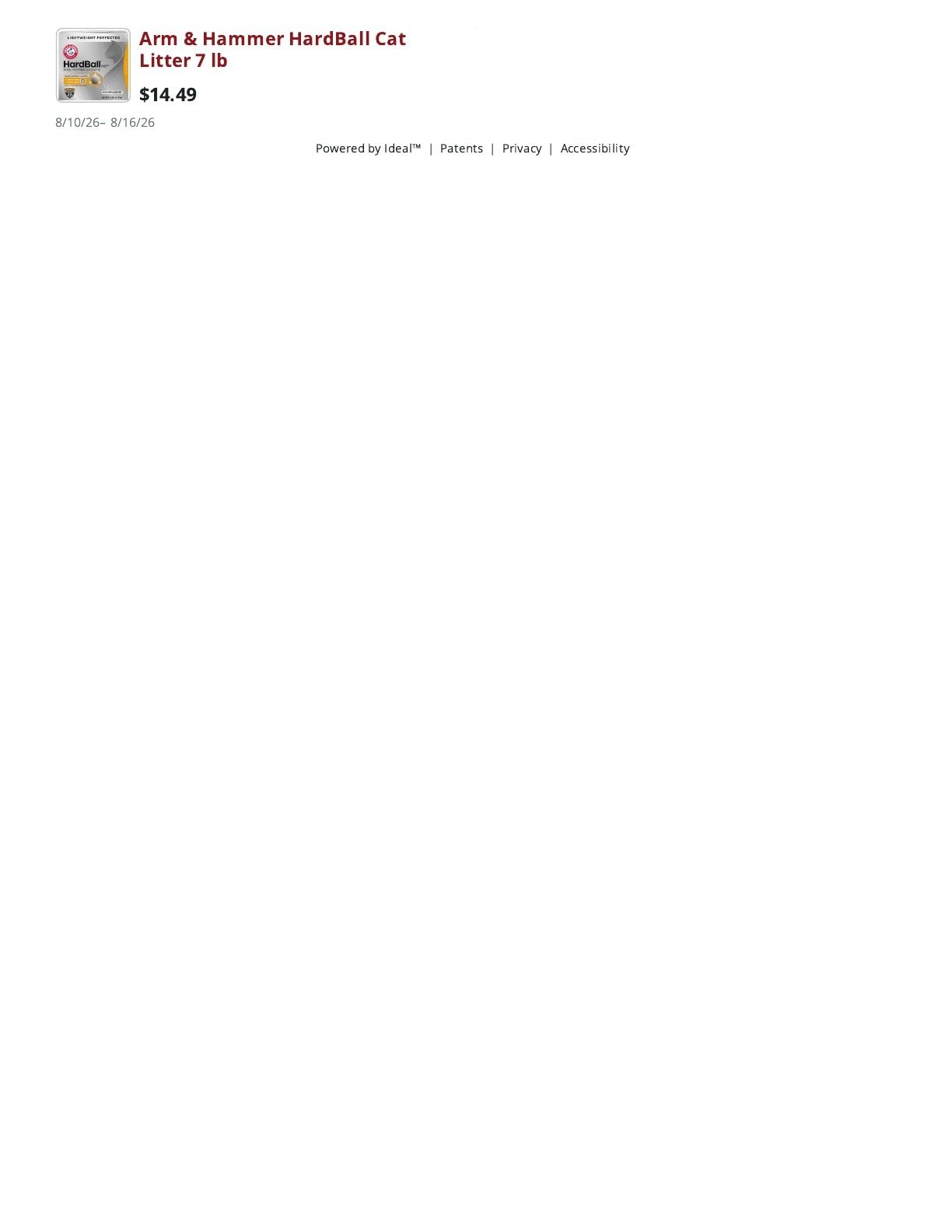 Main Street Market Weekly Ad August 10 - 16, 2026