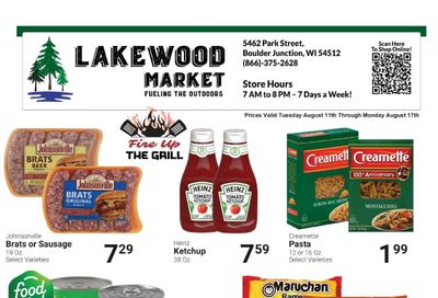Lakewood Market Weekly Ad August 11 - 17, 2026