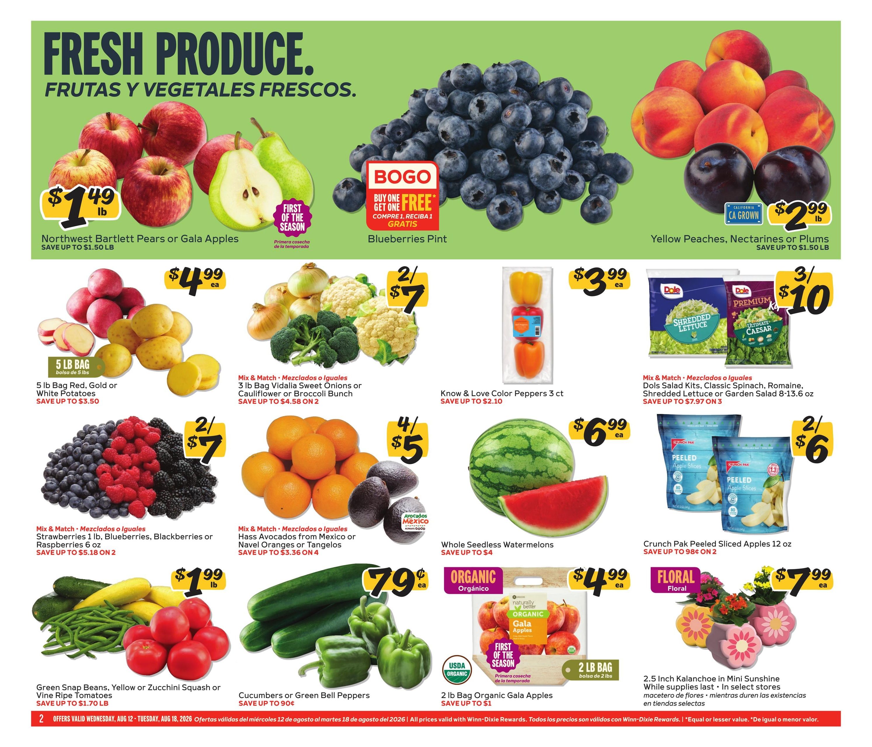 Winn-Dixie (Boca Raton Area, FL) Weekly Ad August 12 - 18, 2026