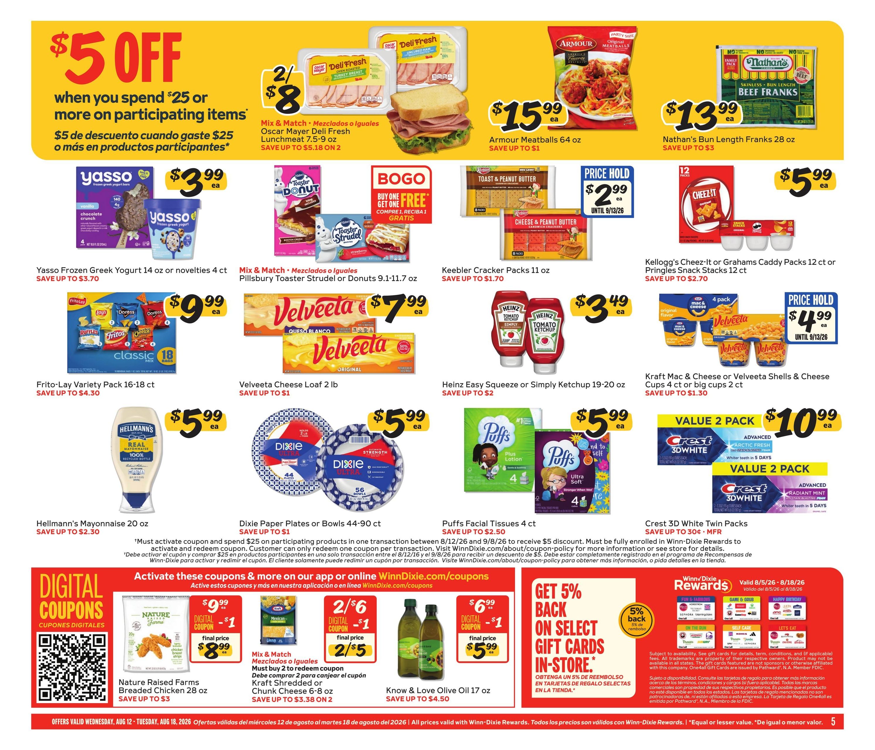 Winn-Dixie (FL) Weekly Ad August 12 - 18, 2026