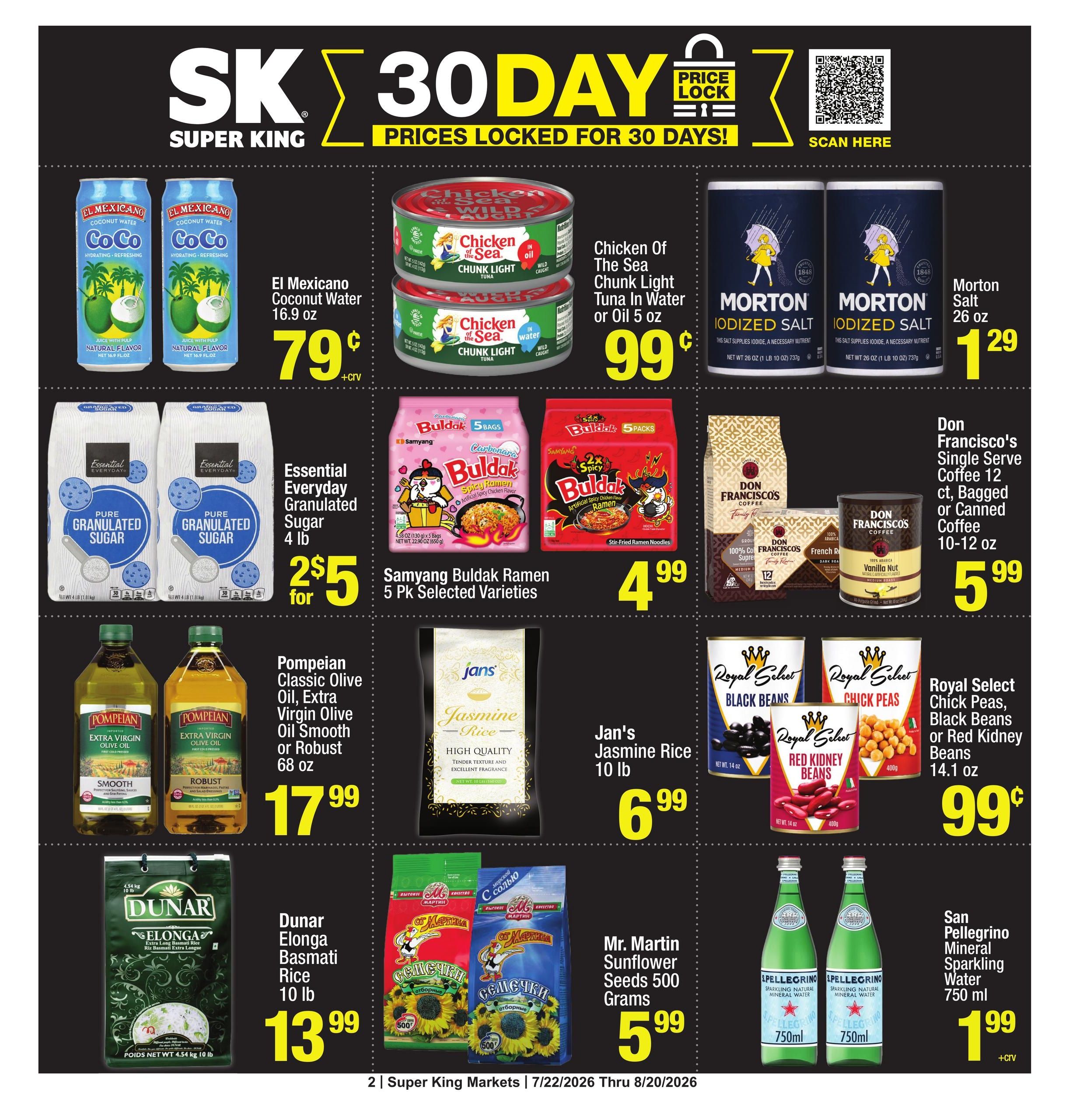 Super King Markets Weekly Ad August 10 - 16, 2026