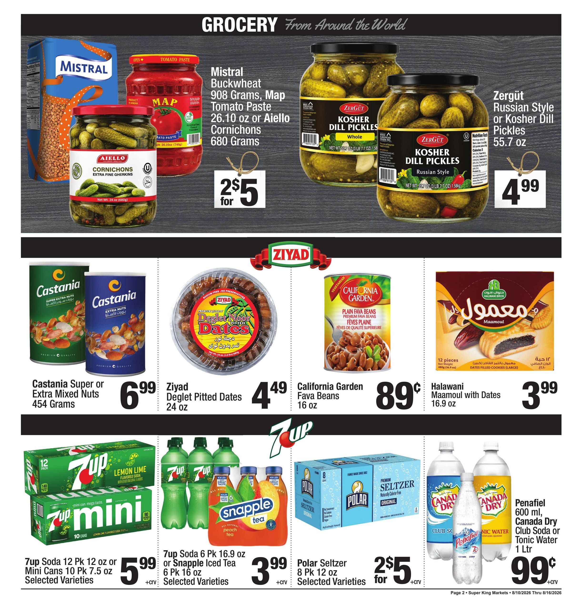 Super King Markets Weekly Ad August 10 - 16, 2026