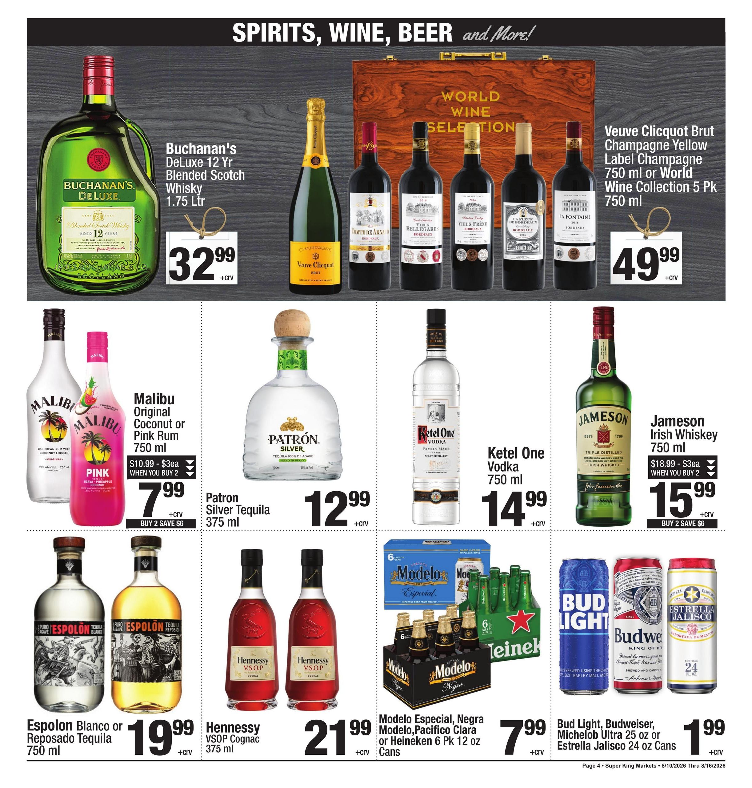 Super King Markets Weekly Ad August 10 - 16, 2026