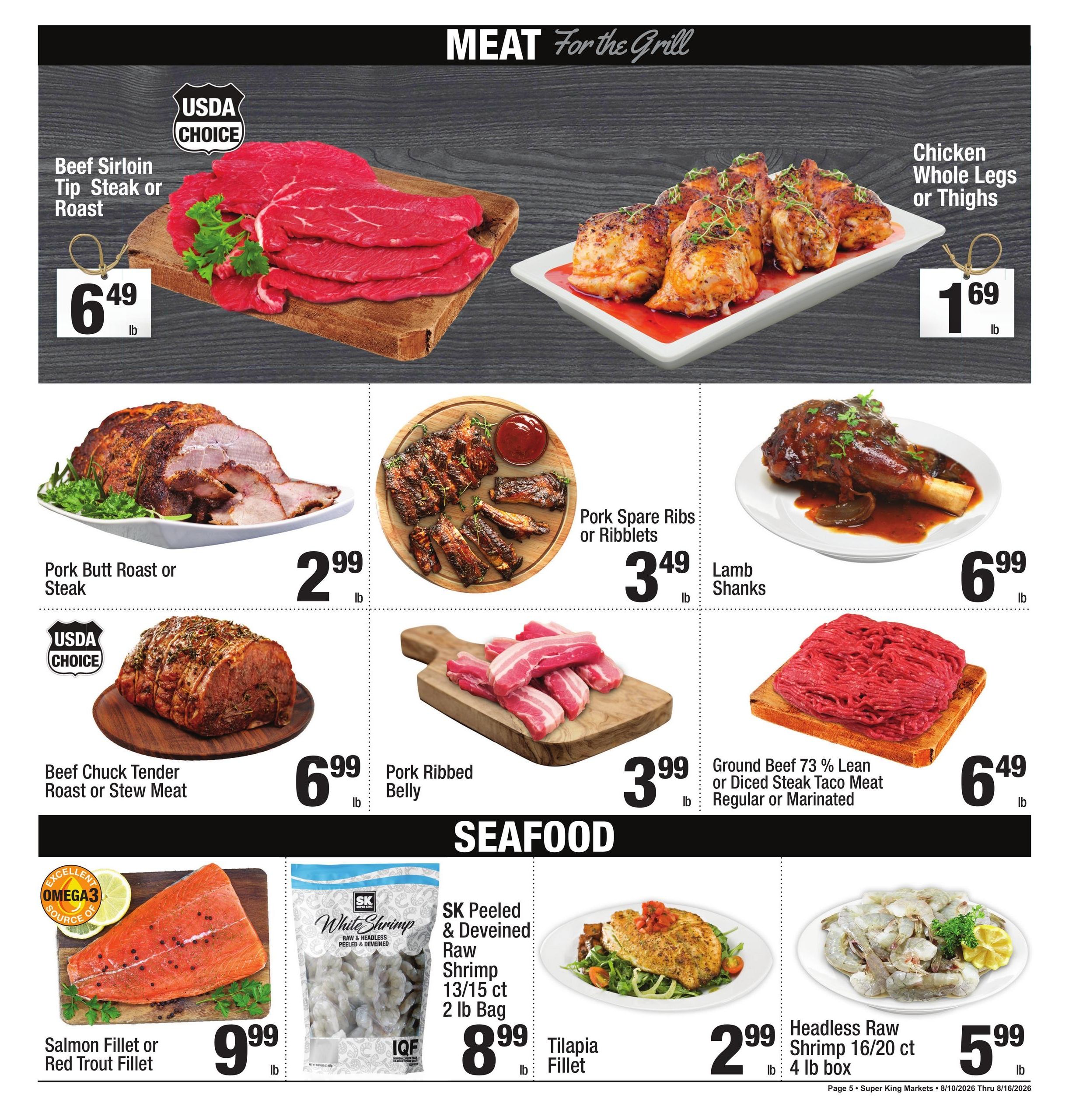 Super King Markets Weekly Ad August 10 - 16, 2026